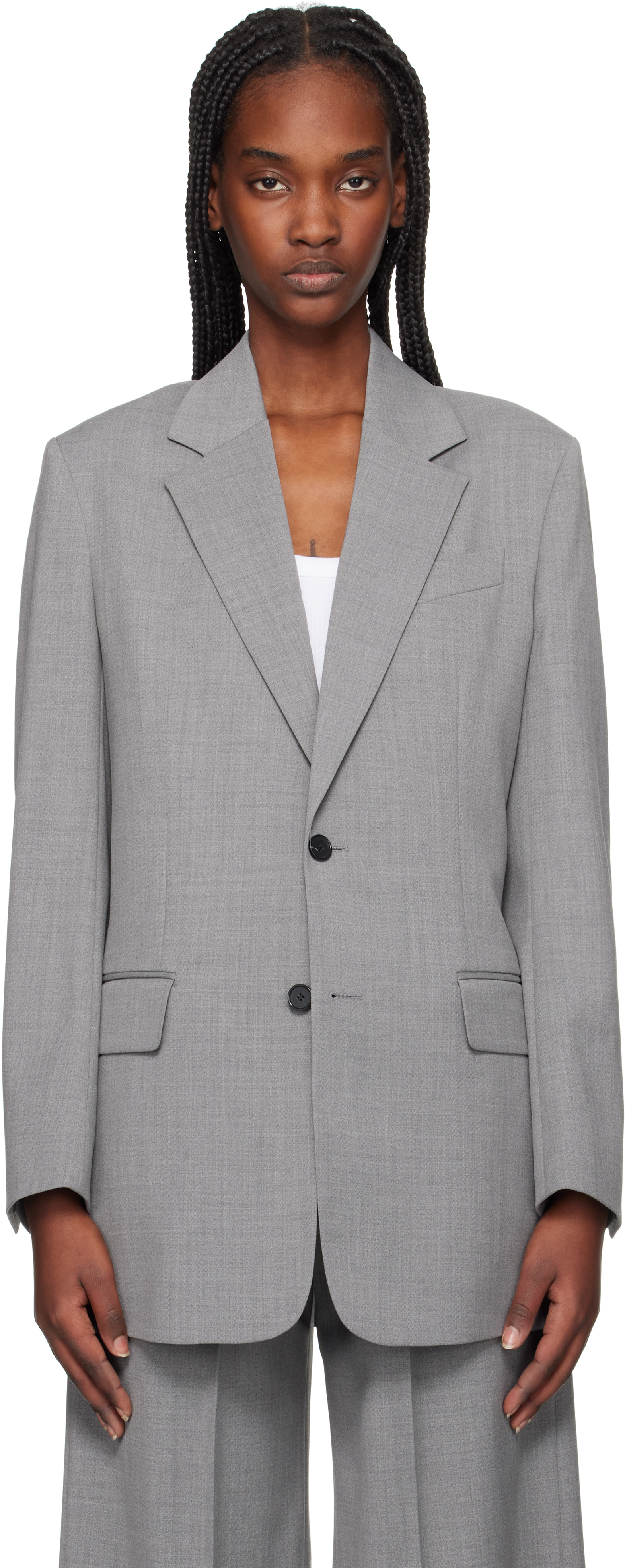 Gray Davina Blazer by Filippa K on Sale