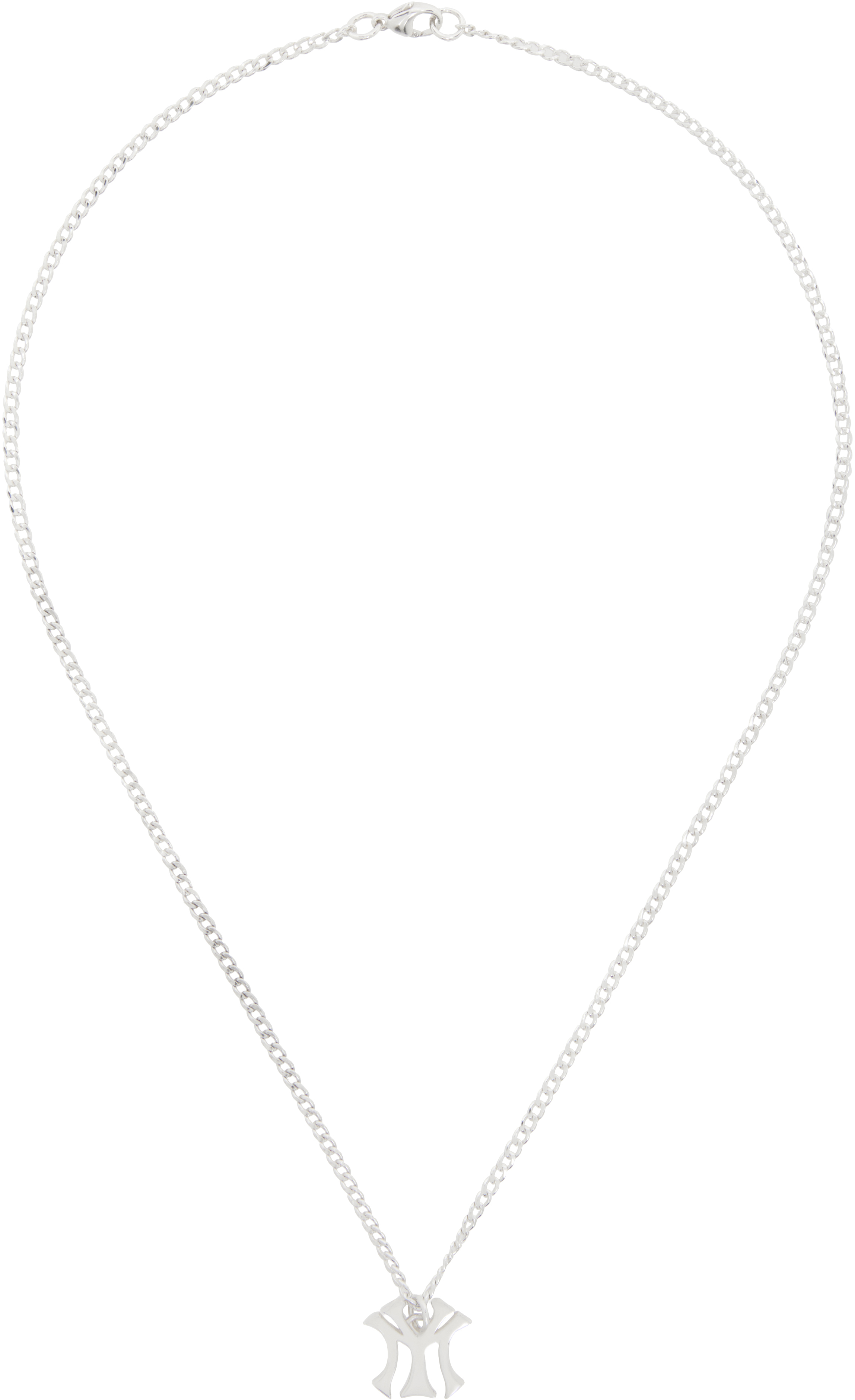 Silver Maple Team Chain Necklace