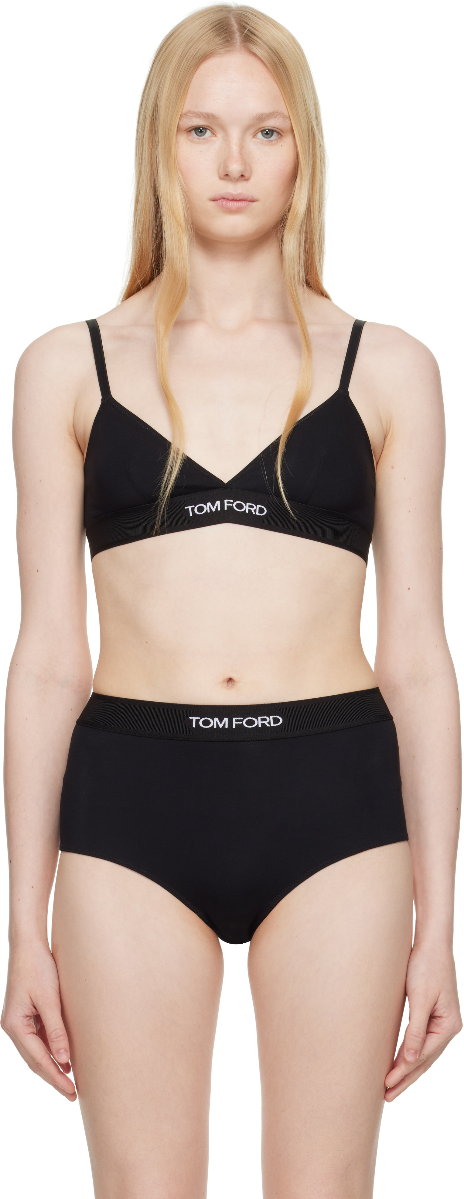 Tom Ford Black Modal Signature Bra