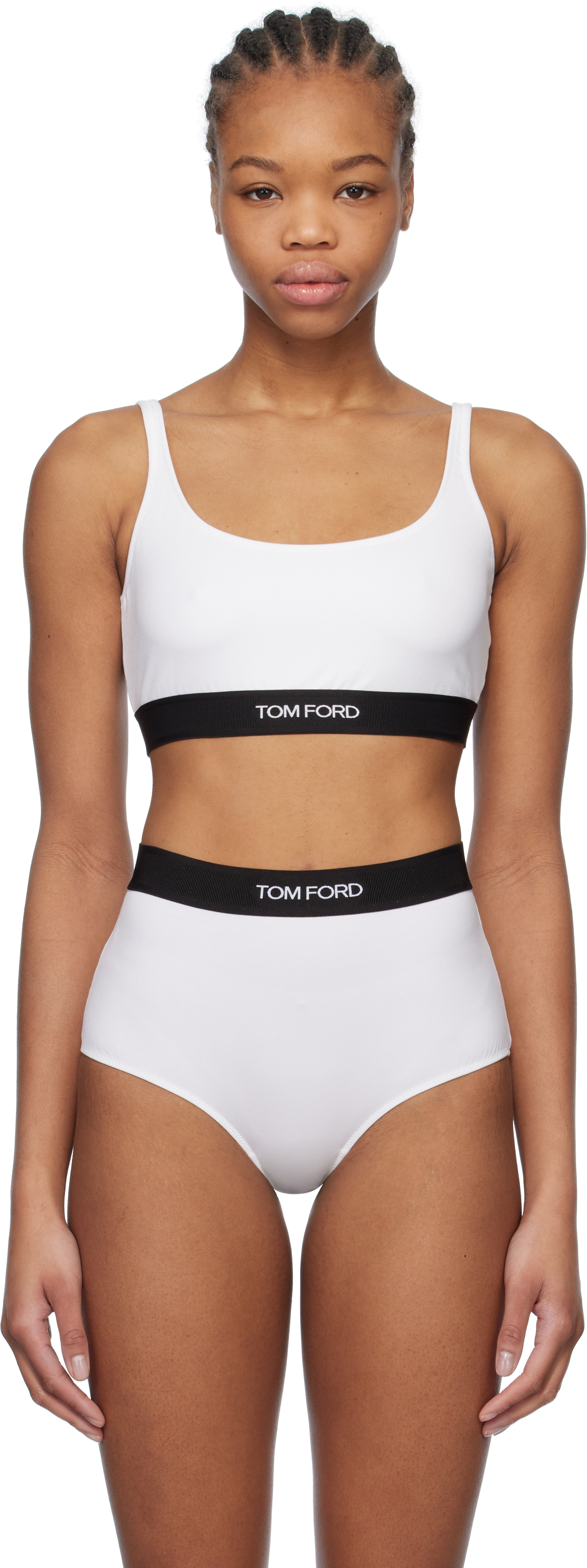 【関税込み】TOM FORD ホワイト モダール シグネチャ ブラレット TOM FORDのホワイト モダール シグネチャ ブラレットがセール中