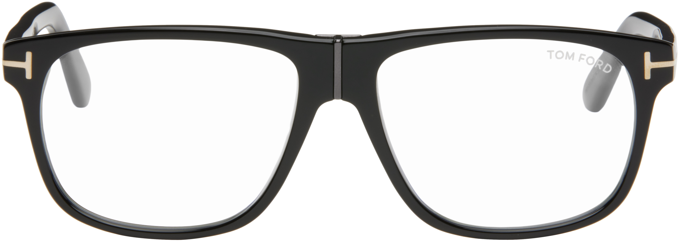 Black Pilot Blue Block Glasses