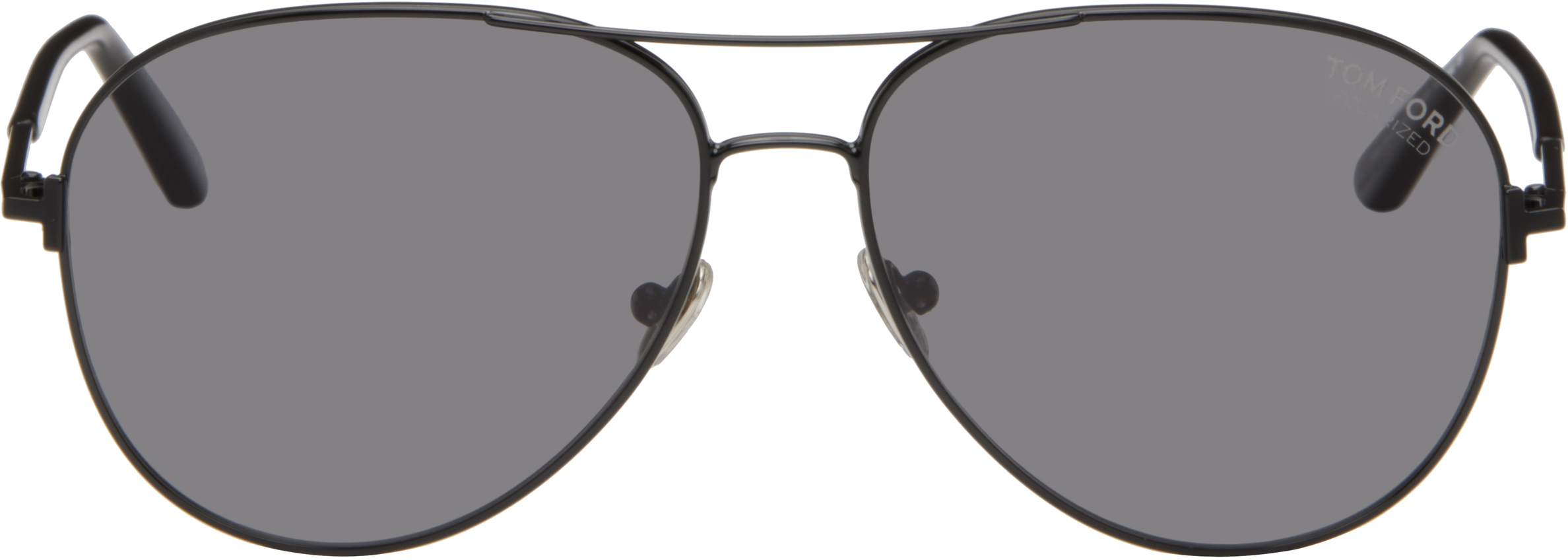 Black Polarized Clark Sunglasses