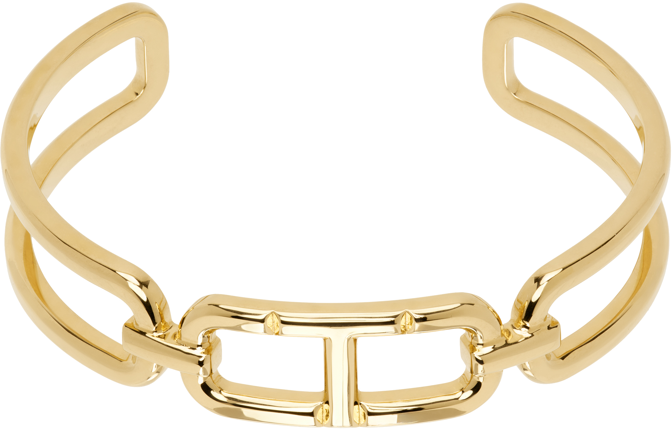 Gold Medium Whitney Cuff Bracelet