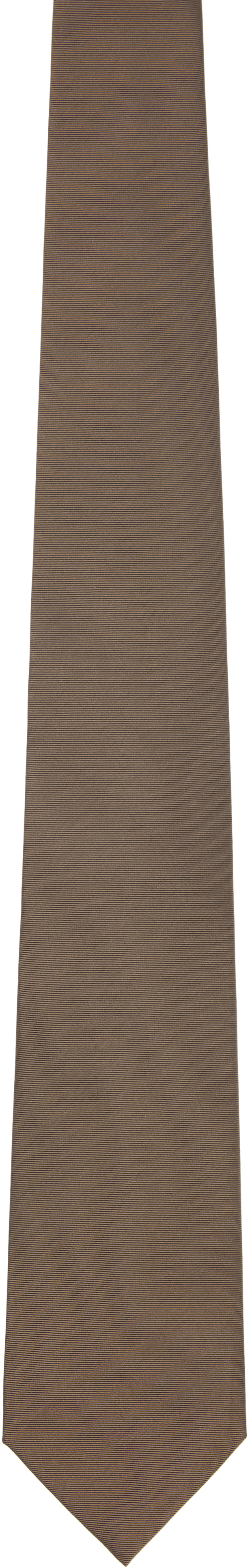 Tom Ford Brown Silk Tie