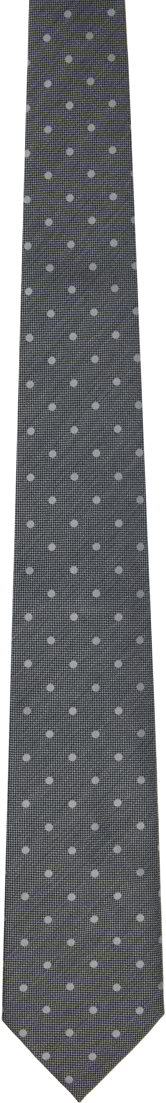 Tom Ford Gray Silk Tie