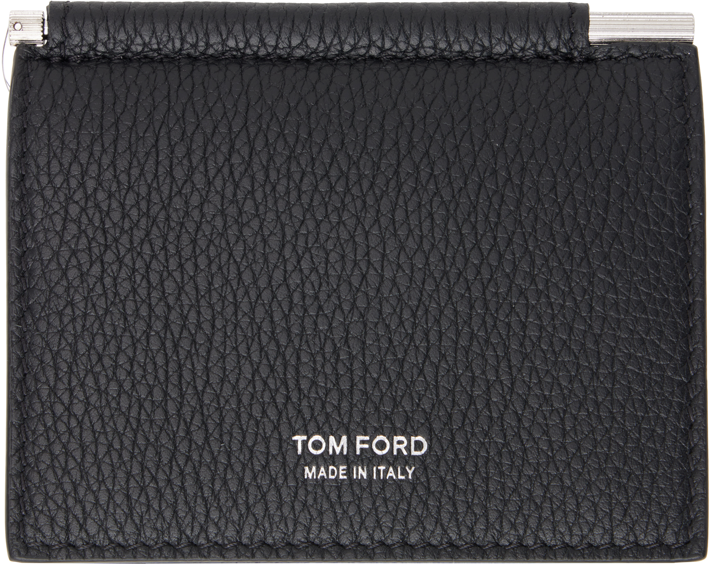 【関税込】TOM FORD ブラック グレインレザー クラシック 札入れ 関税込】TOM FORD ブラック グレインレザー クラシック 札入れ
