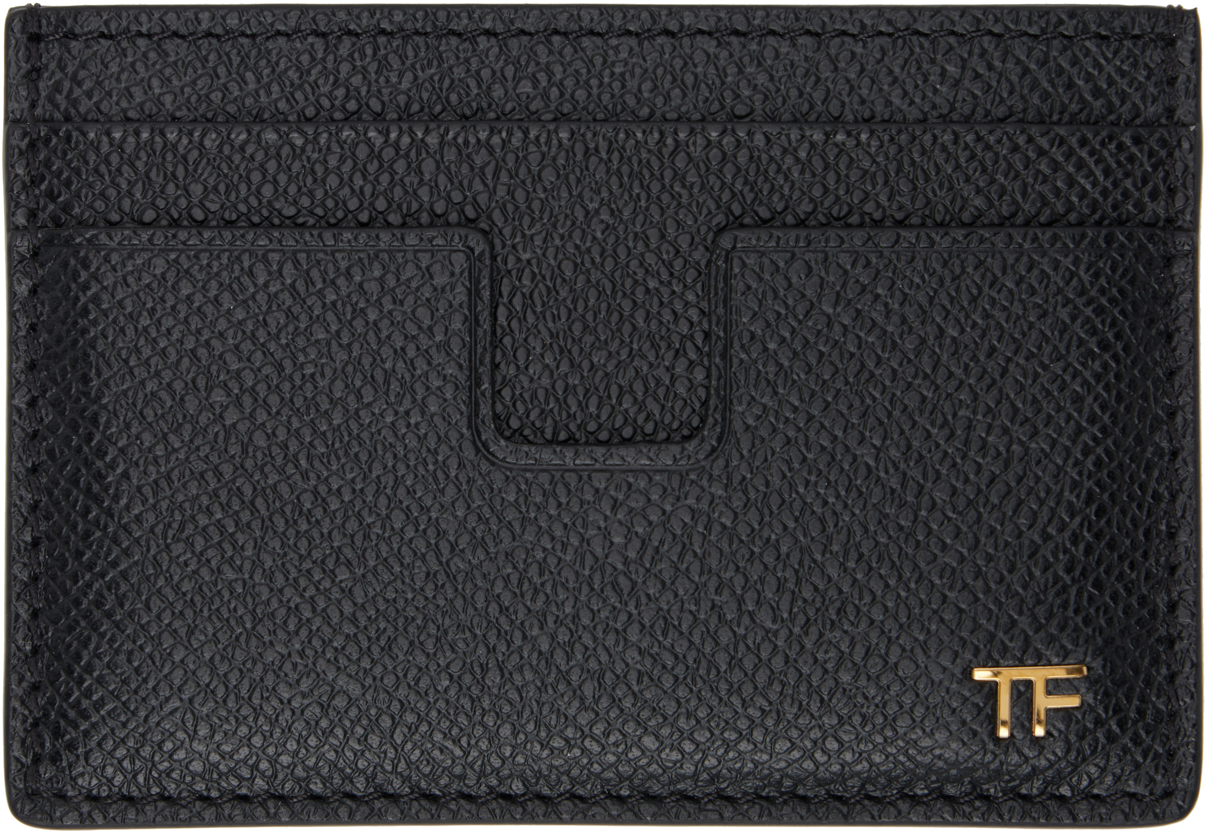 TOM FORD トムフォード 名刺入れ 金具ロゴ 黒
