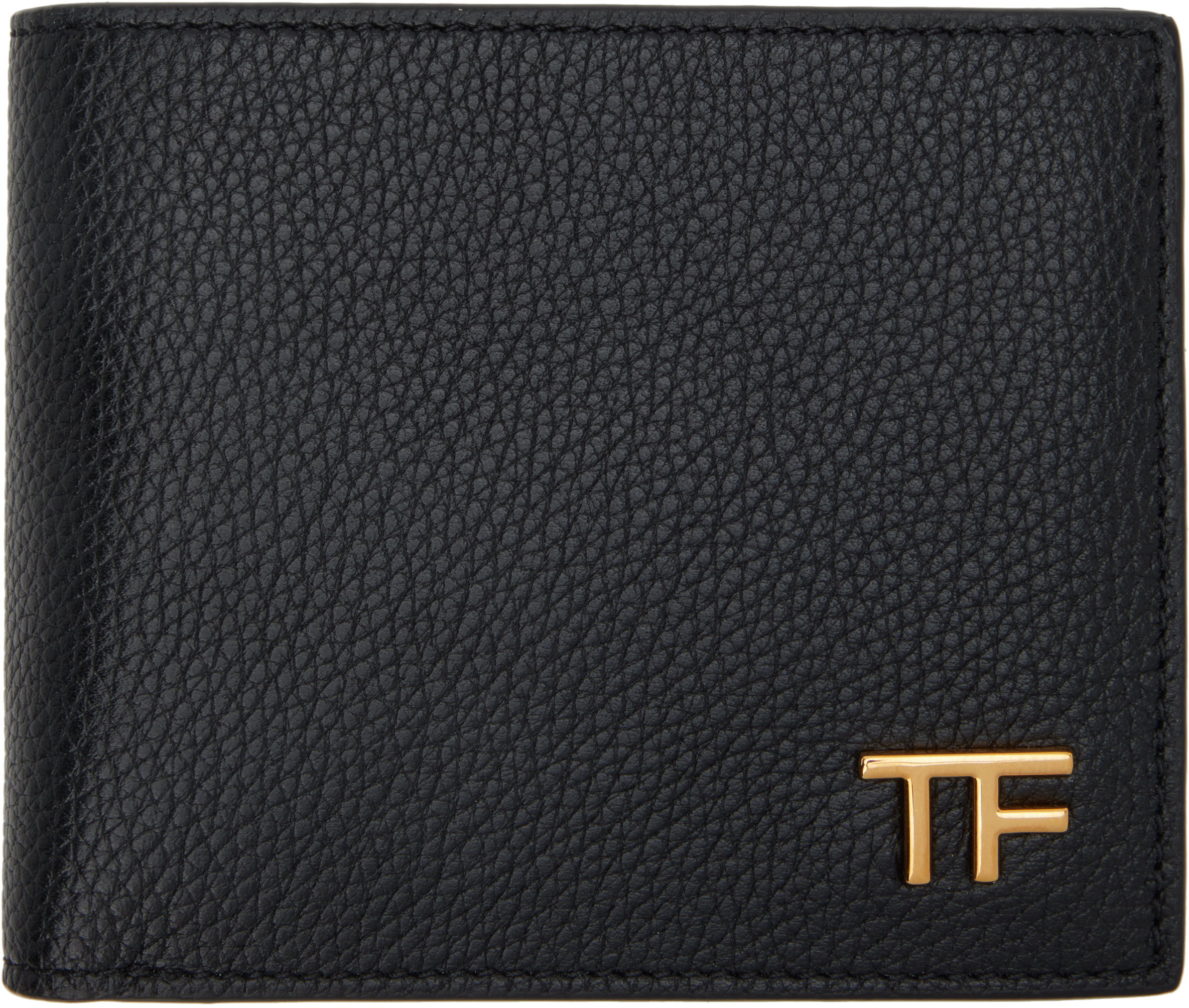 Tom Ford Black T Line Classic Bifold Wallet