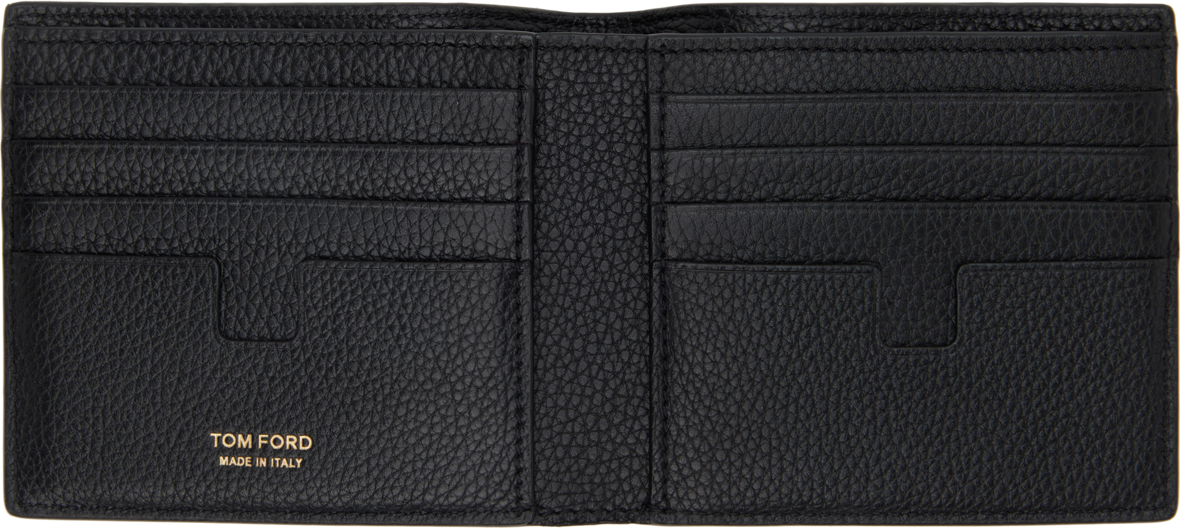 Tom Ford Black T Line Classic Bifold Wallet