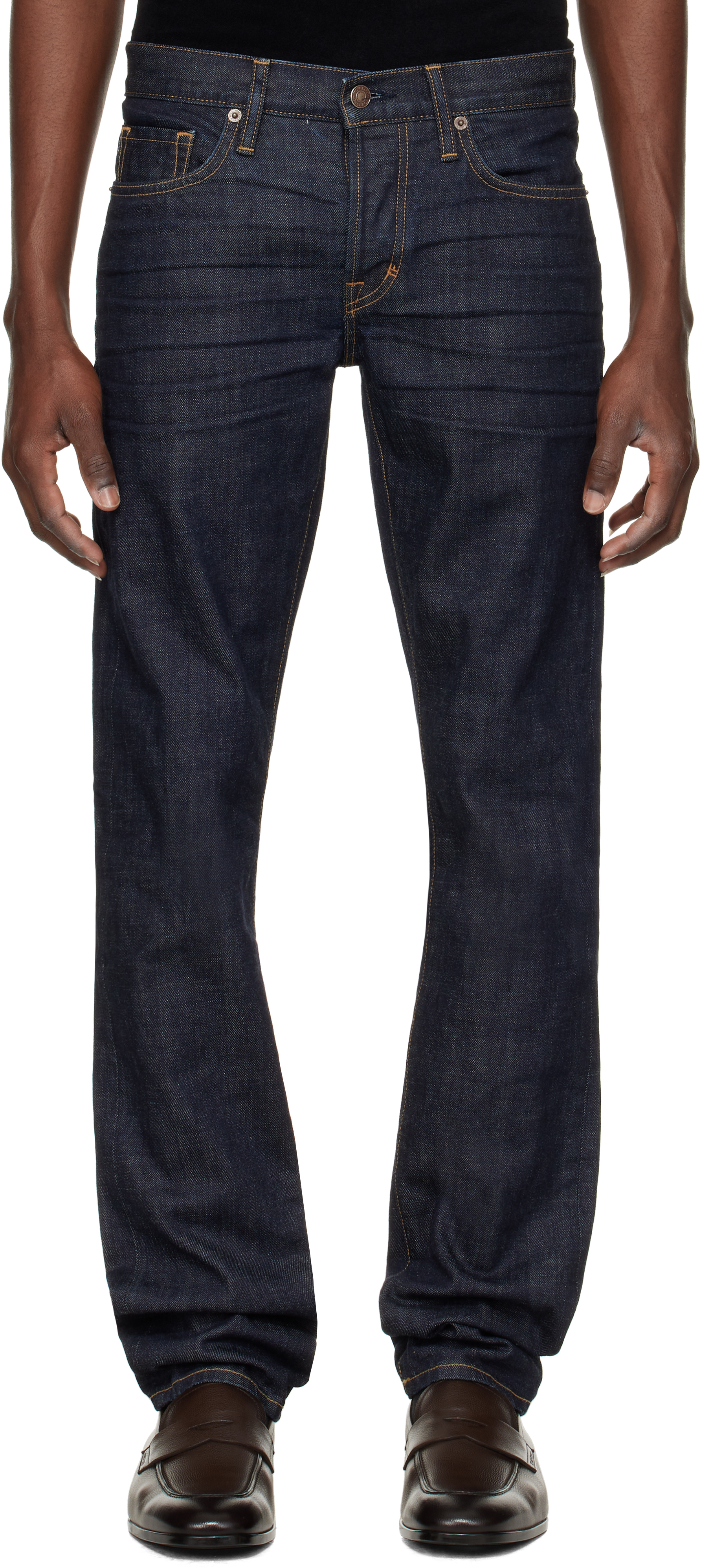 Blue Selvedge Standard Fit Jeans