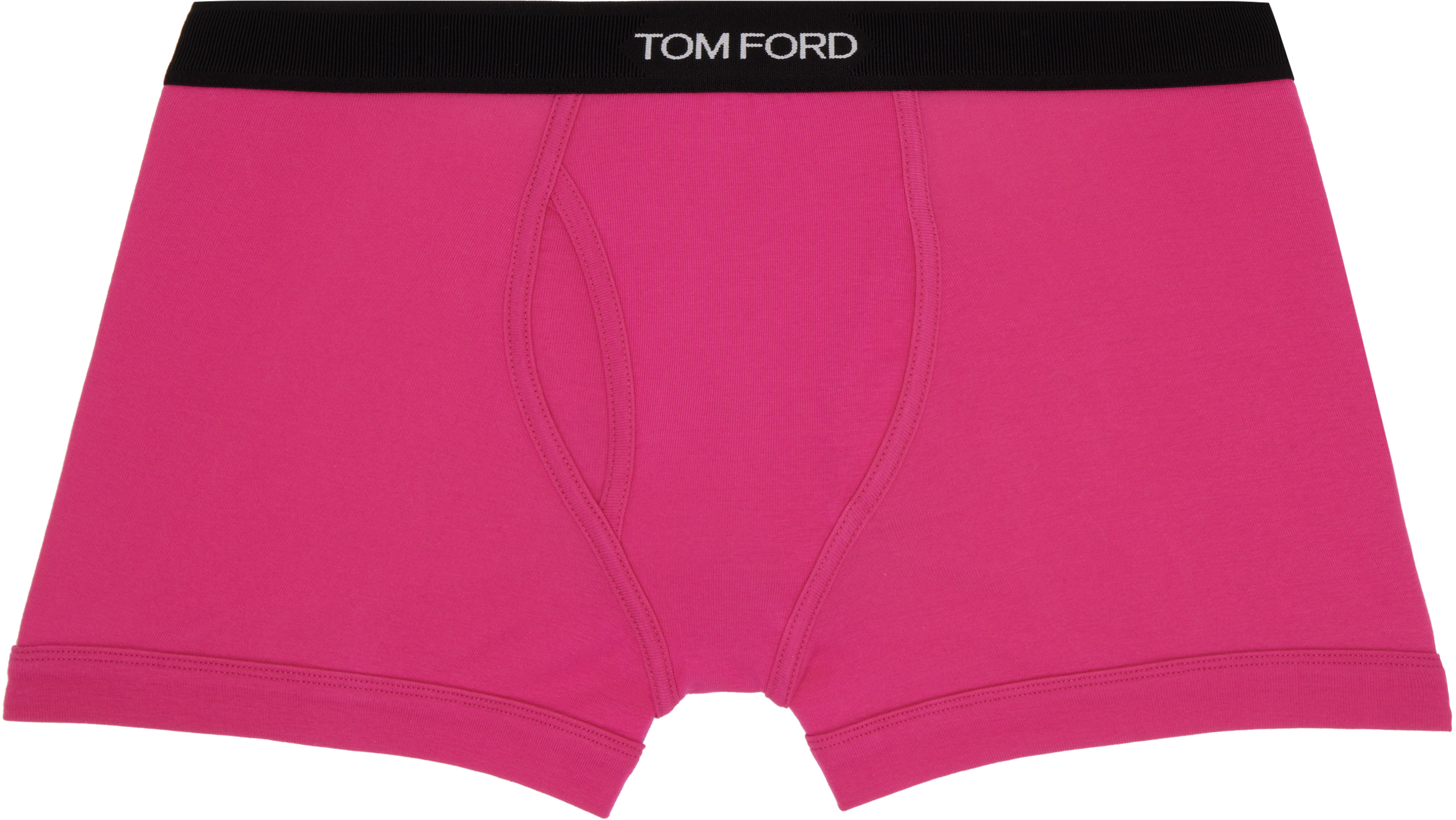 【関税込み】TOM FORD ピンク コットン ボクサーブリーフ TOM FORD: ピンク コットン ボクサーブリーフ | SSENSE 日本