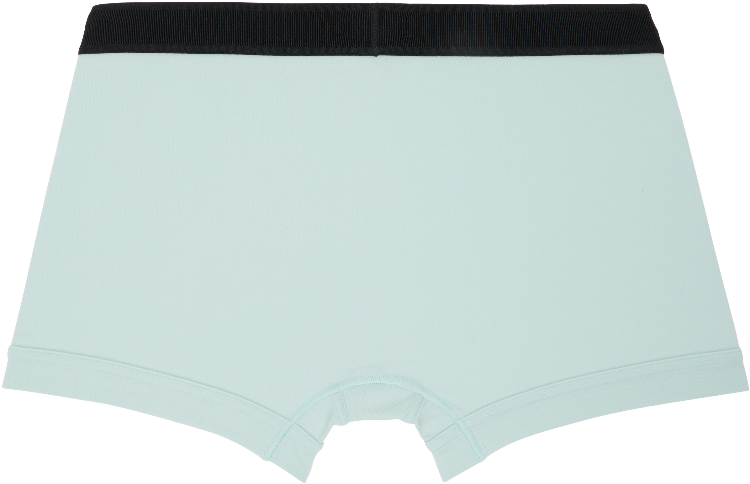 Tom Ford Green Cotton Boxer Briefs In Green
