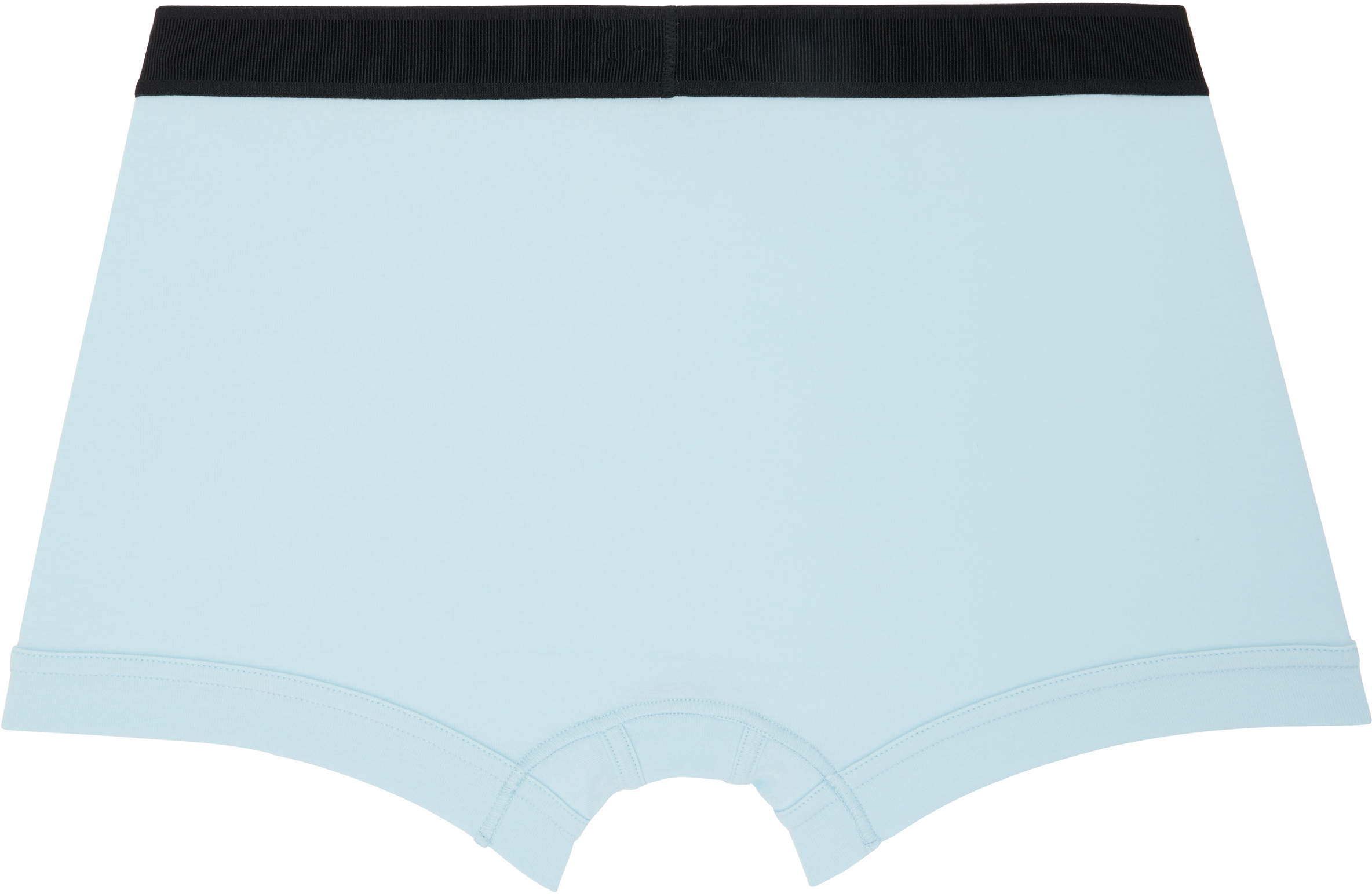Tom Ford Blue Cotton Boxer Briefs In Blue
