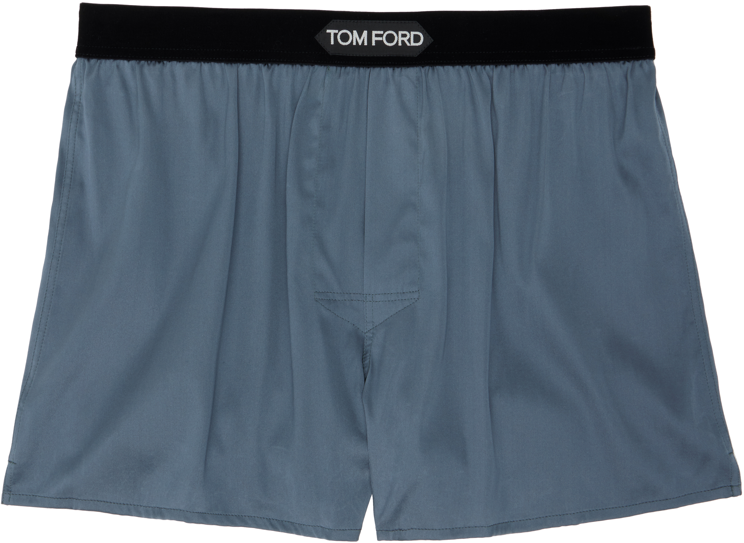 Tom Ford Gray Patch Boxers In Gray