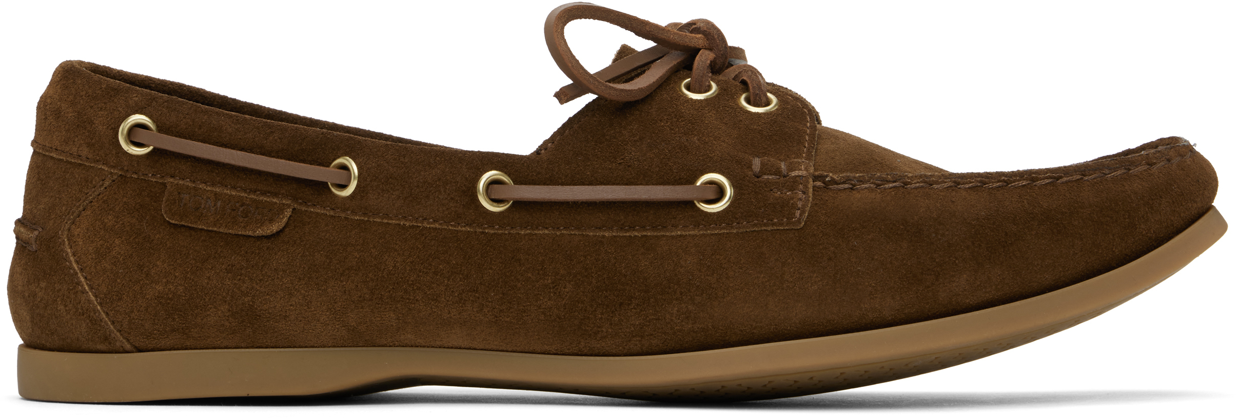 Brown Suede Robin Boat Shoes