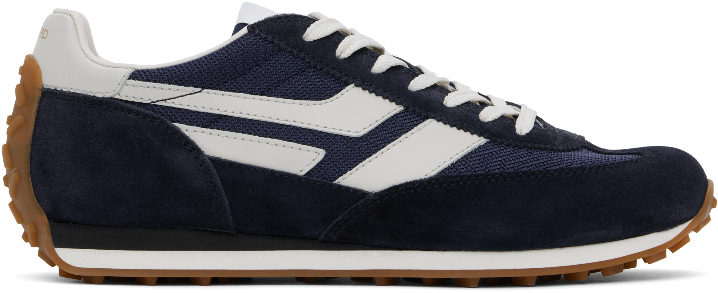 【関税込み】TOM FORD ネイビー Mick スエード スニーカー Navy Suede Mick Sneakers by TOM FORD on Sale