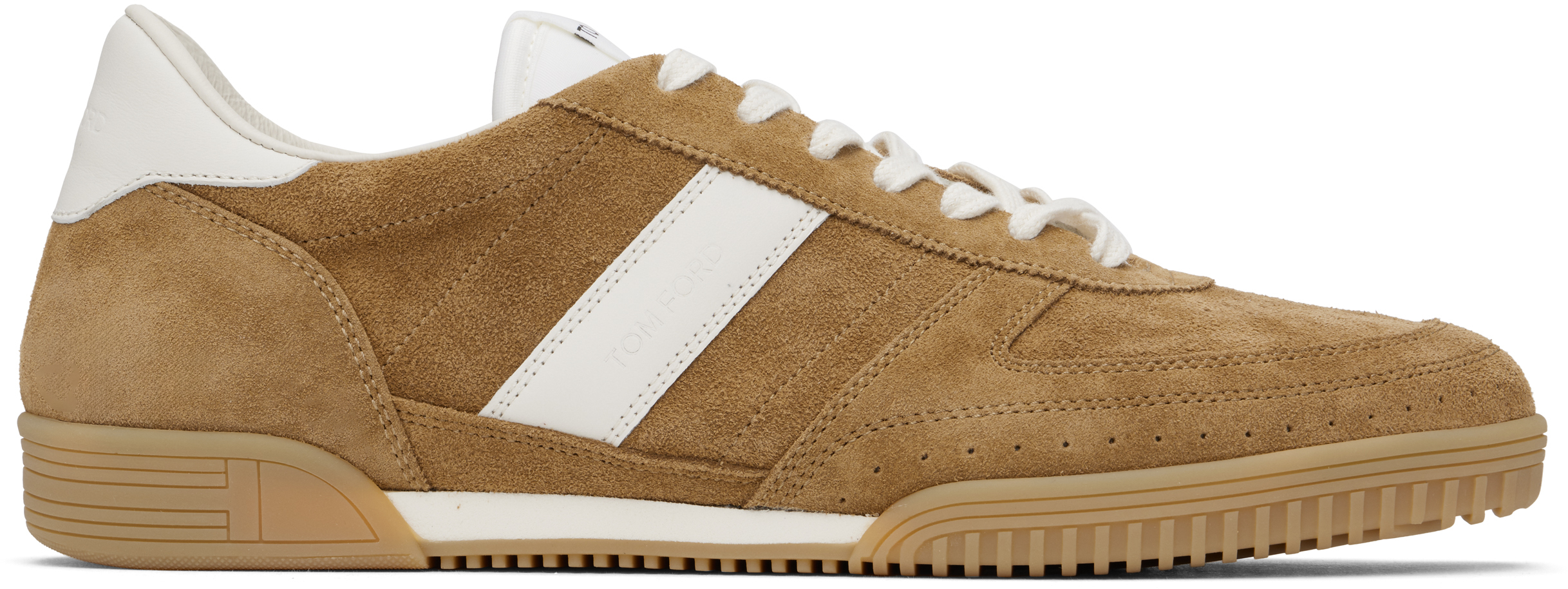 Tan Terence Sneakers by TOM FORD on Sale