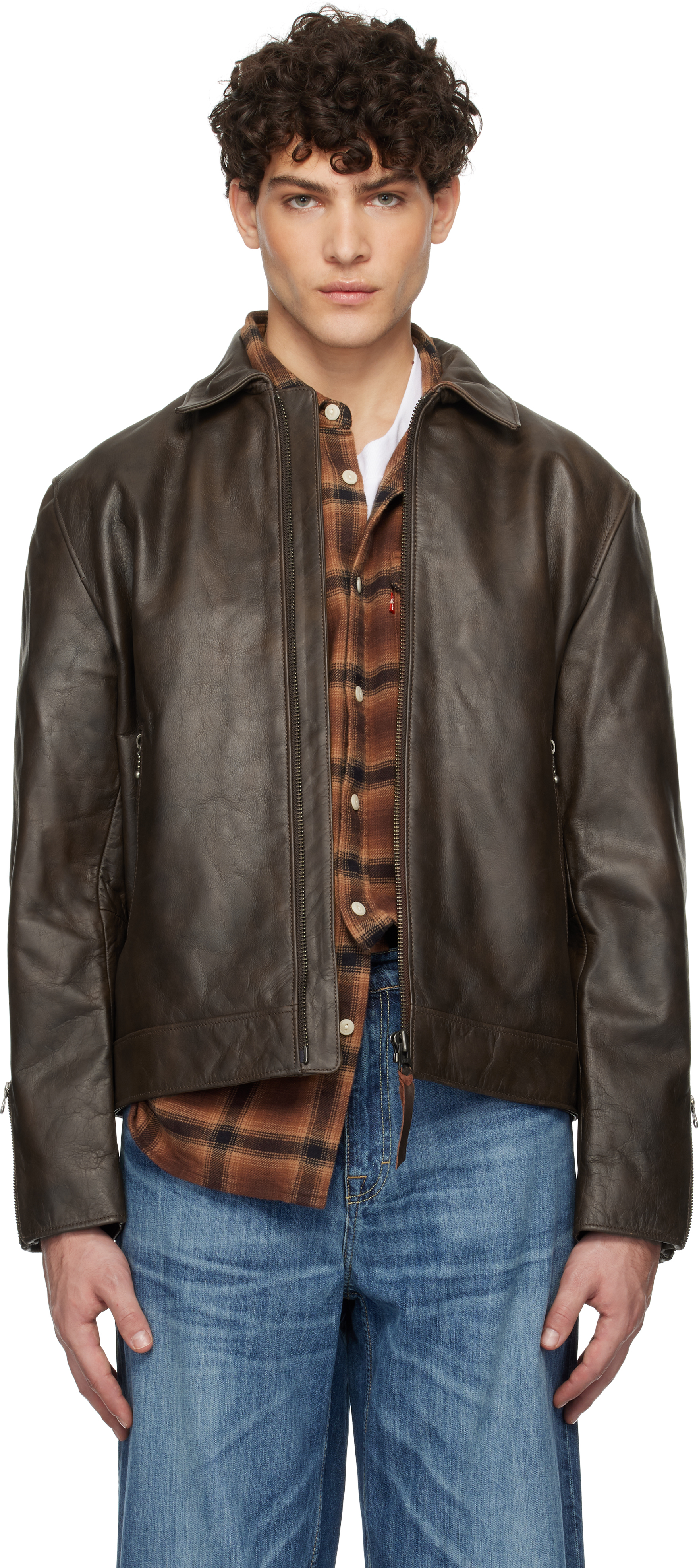 Black Eddy Rider Leather Jacket