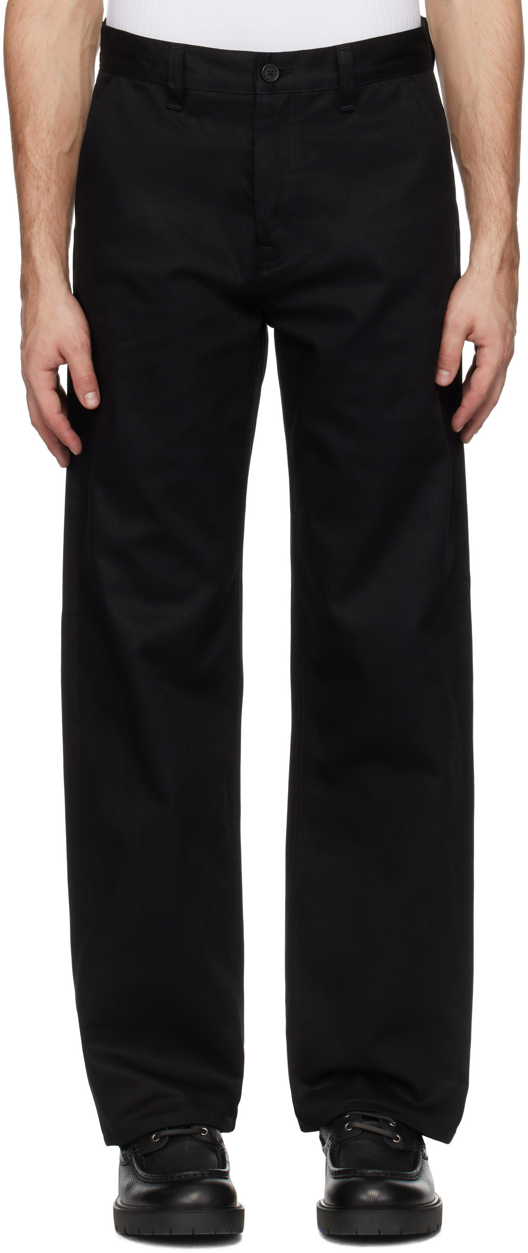 Black Tuff Tony Trousers