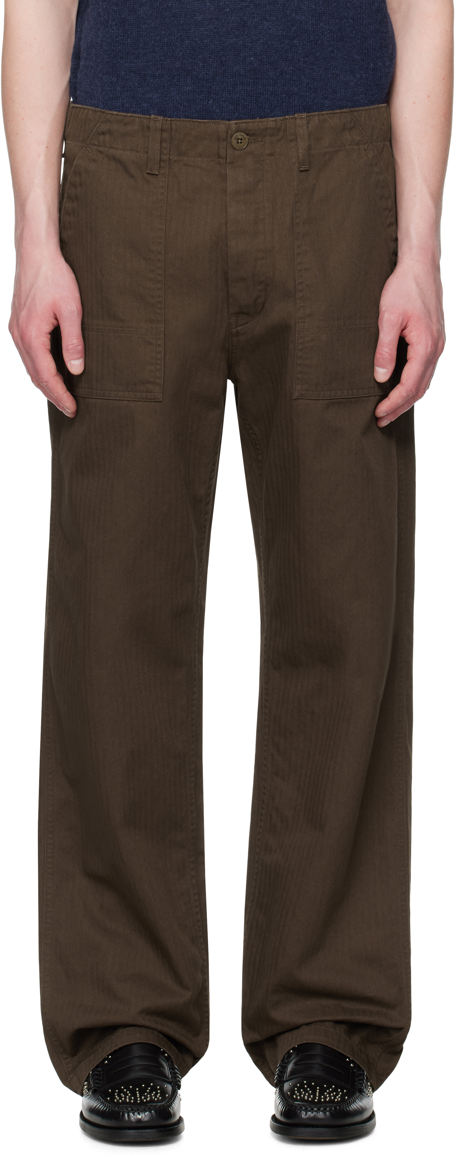 Brown Tuff Tony Fatigue Trousers