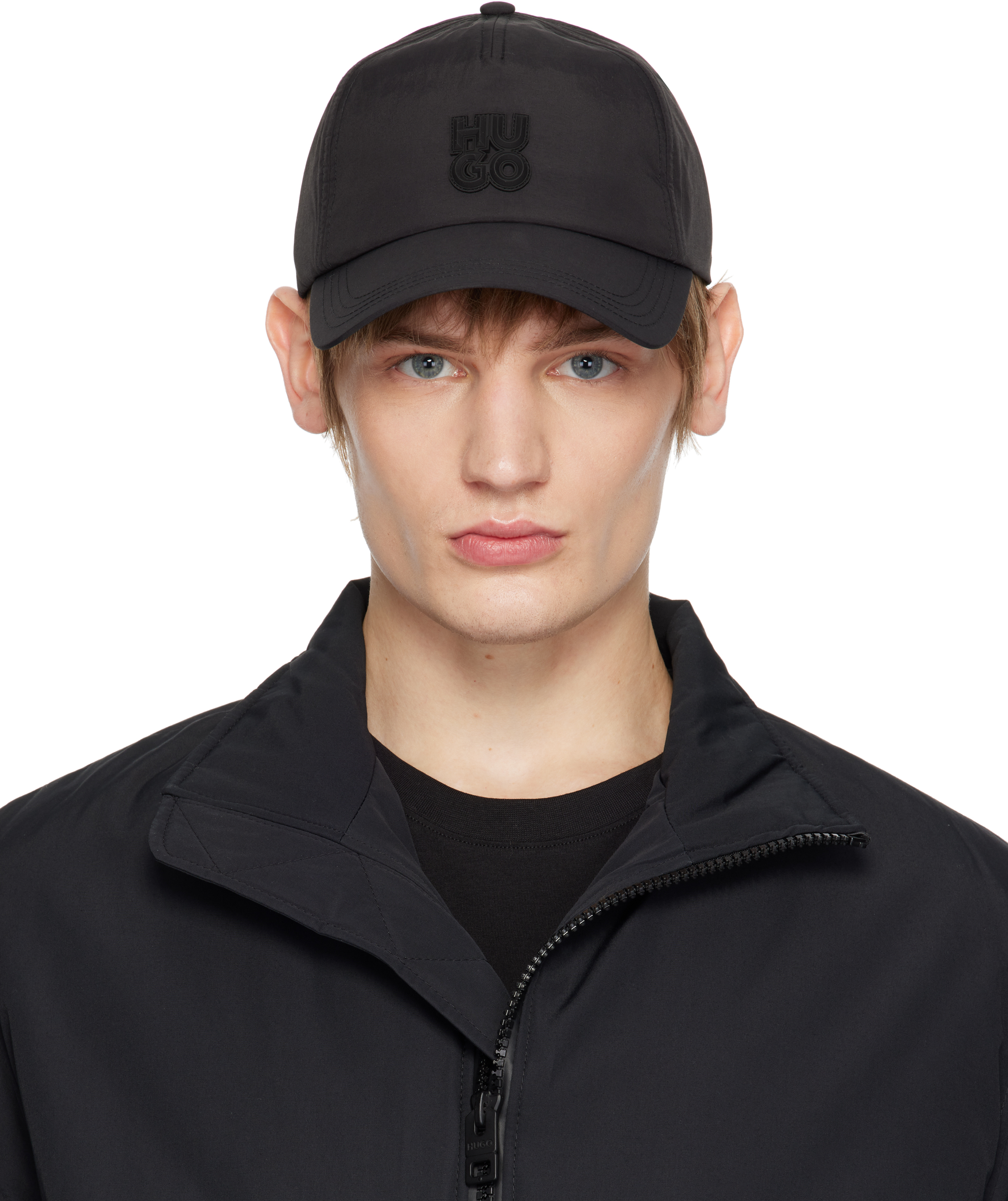 Grey hugo boss hat on sale