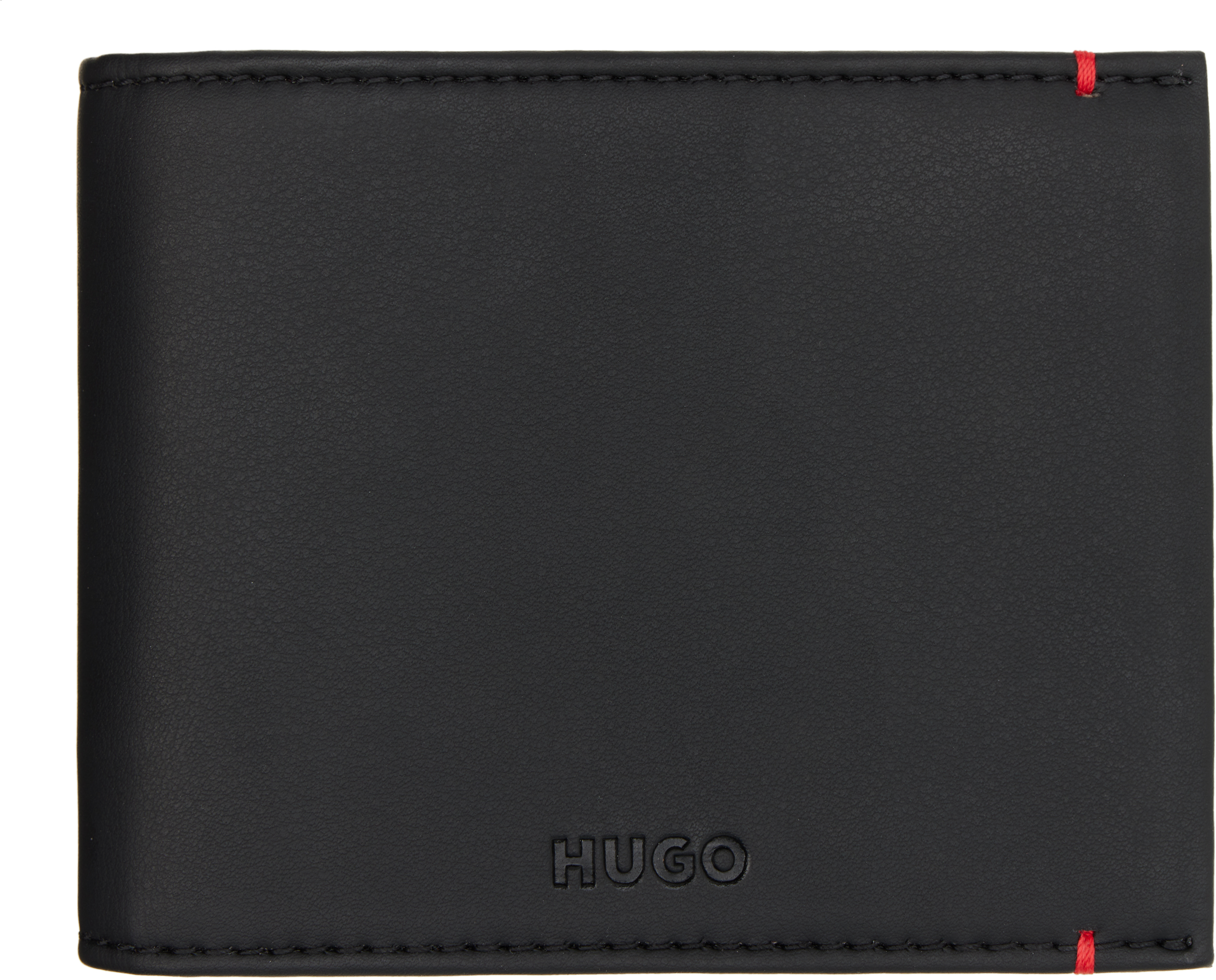 Black Faux-Leather Wallet