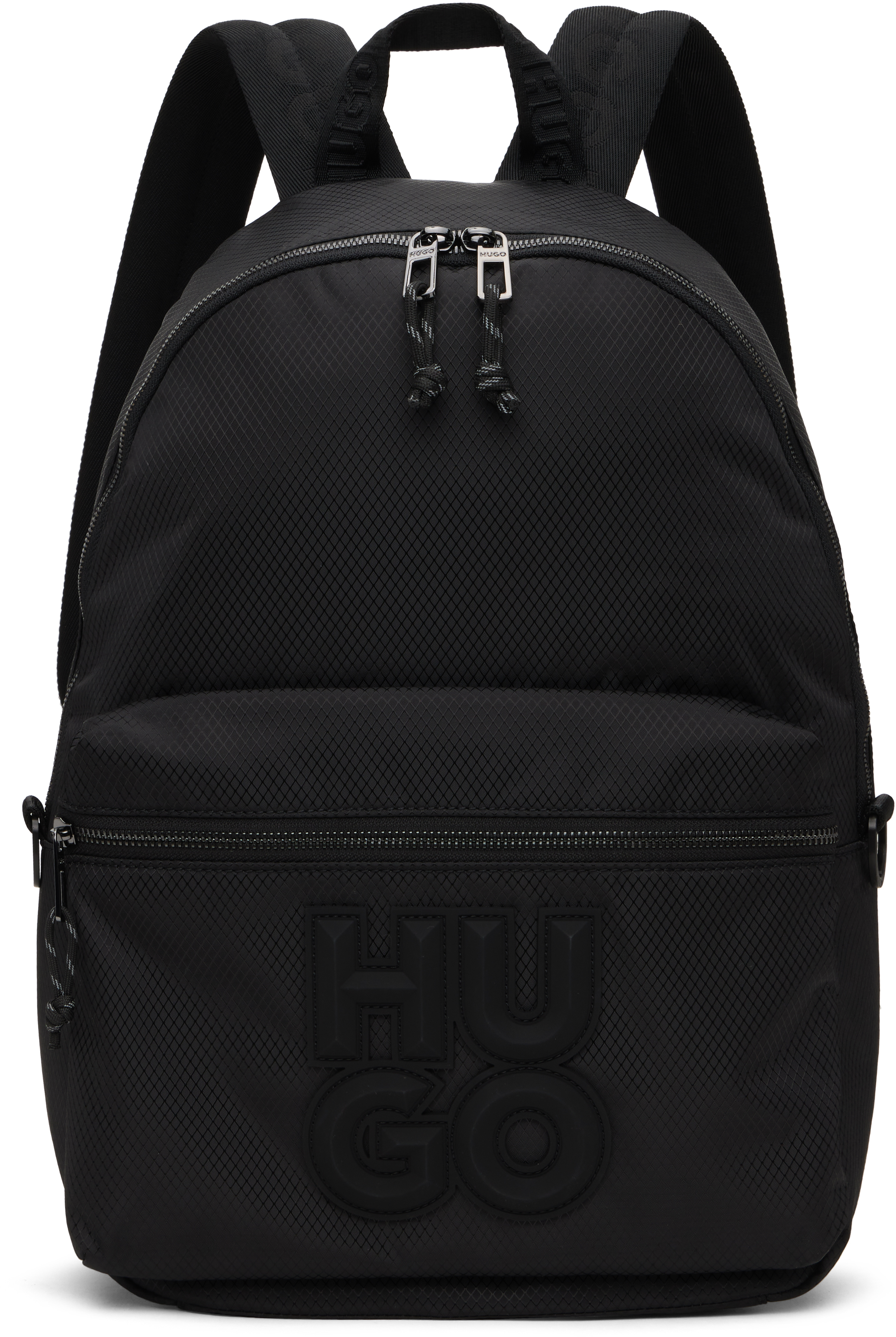 Black Logo Backpack