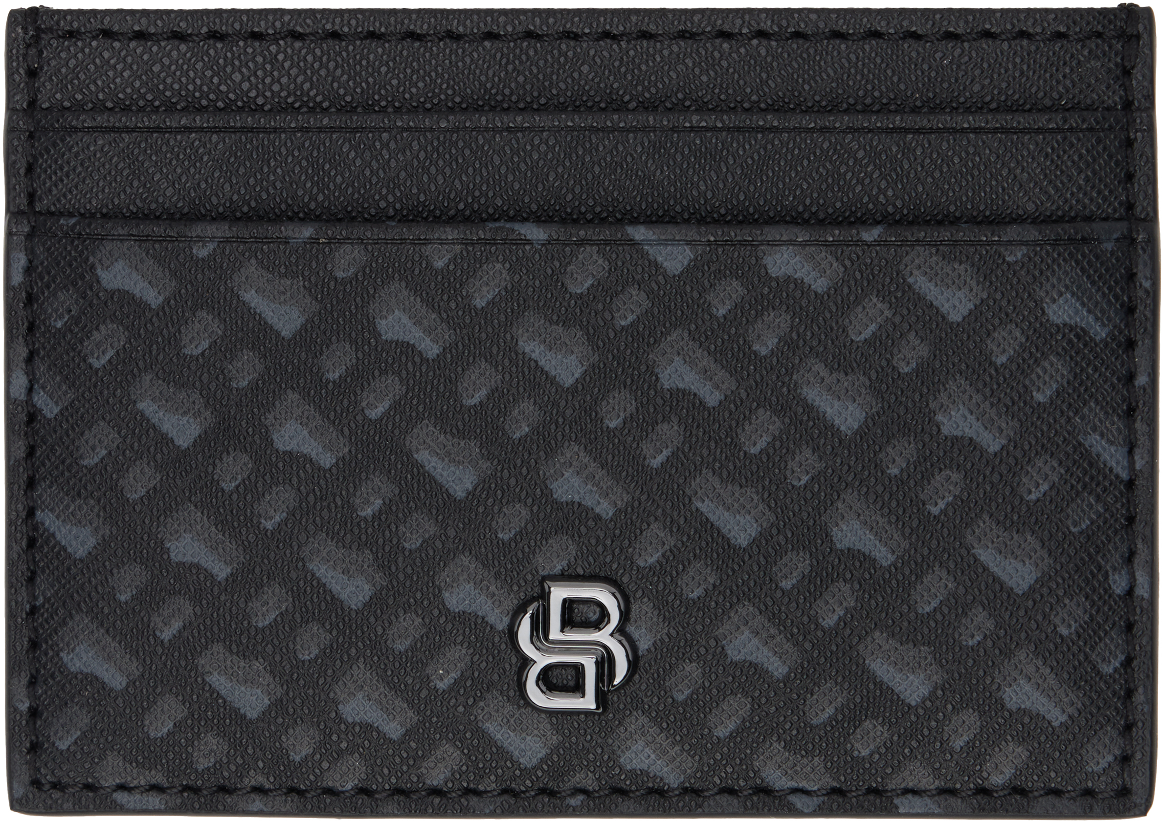 Black B Icon Card Holder