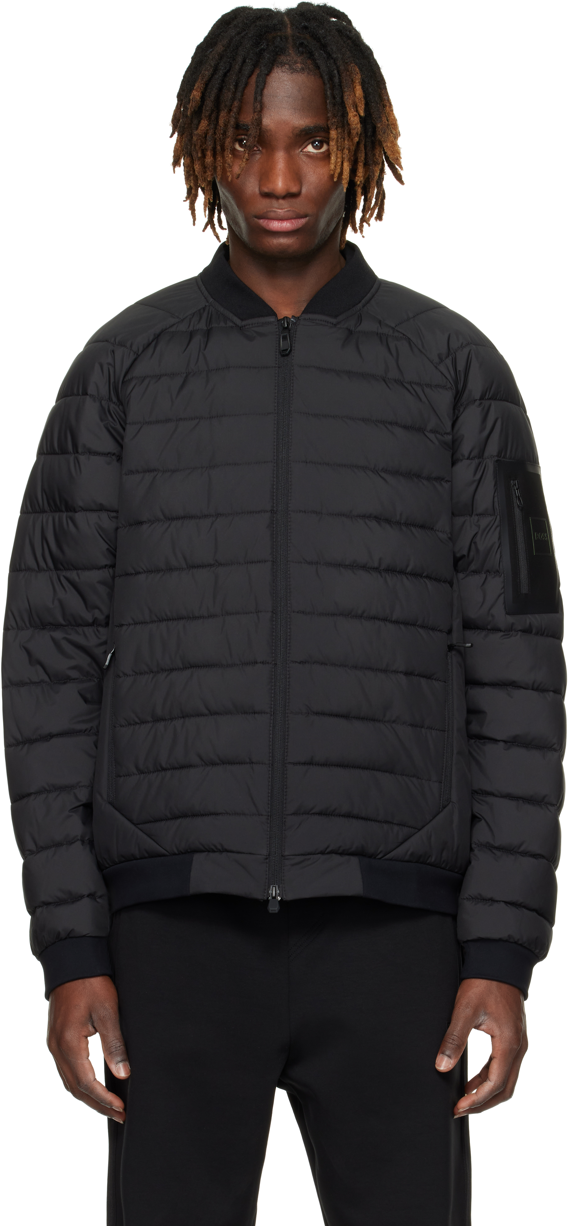 Black Water-Repellent Jacket