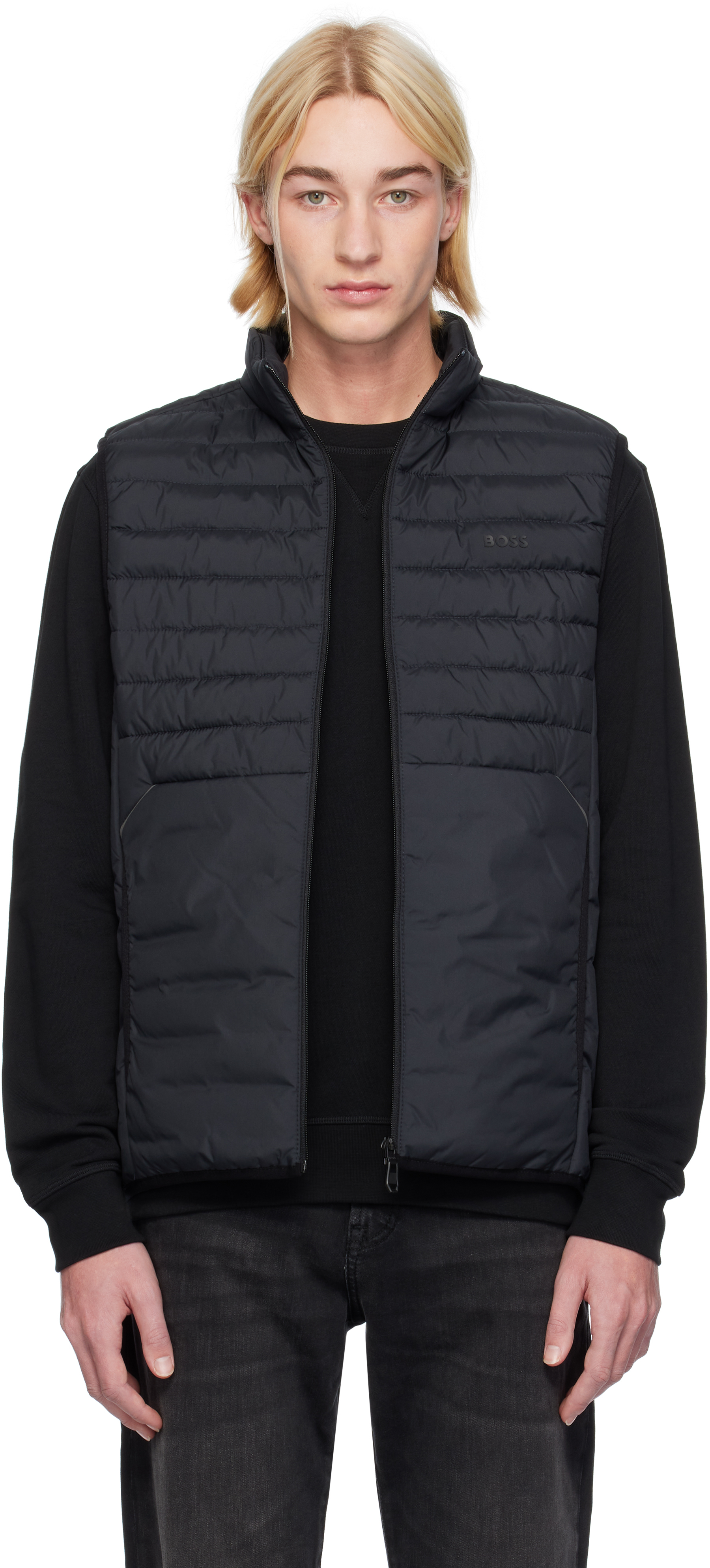 Navy Padded Vest