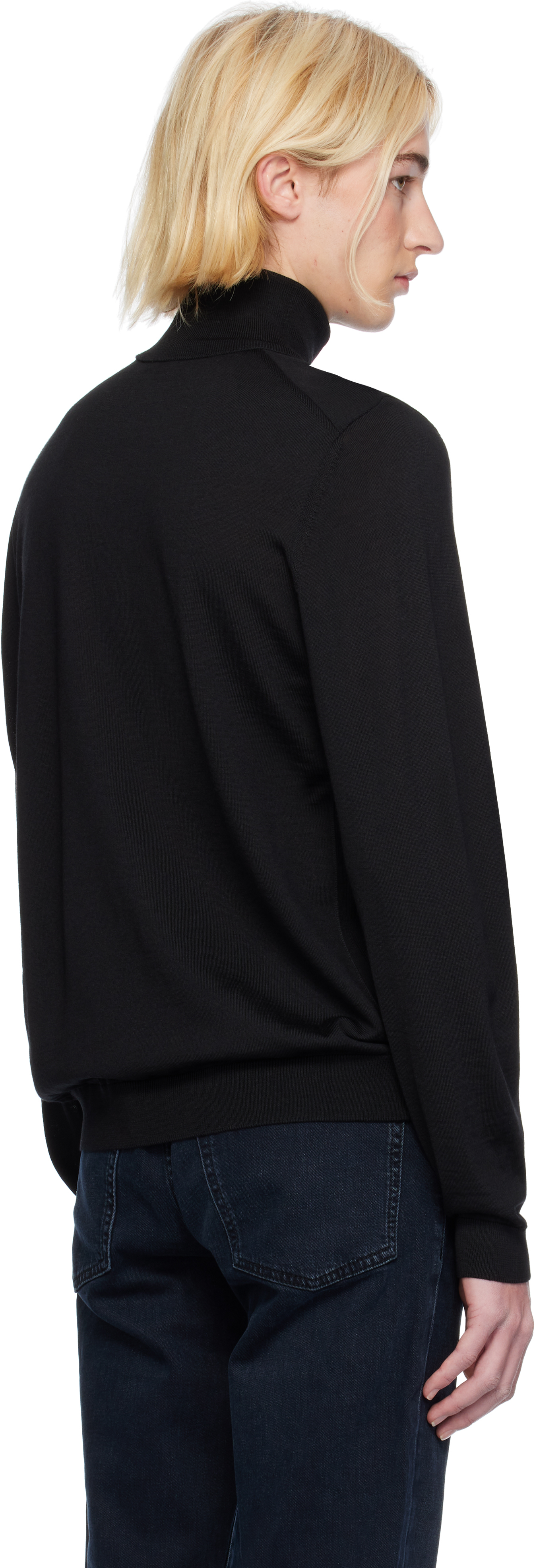 Hugo Boss Sweater Boss Men Color Black In 001-black