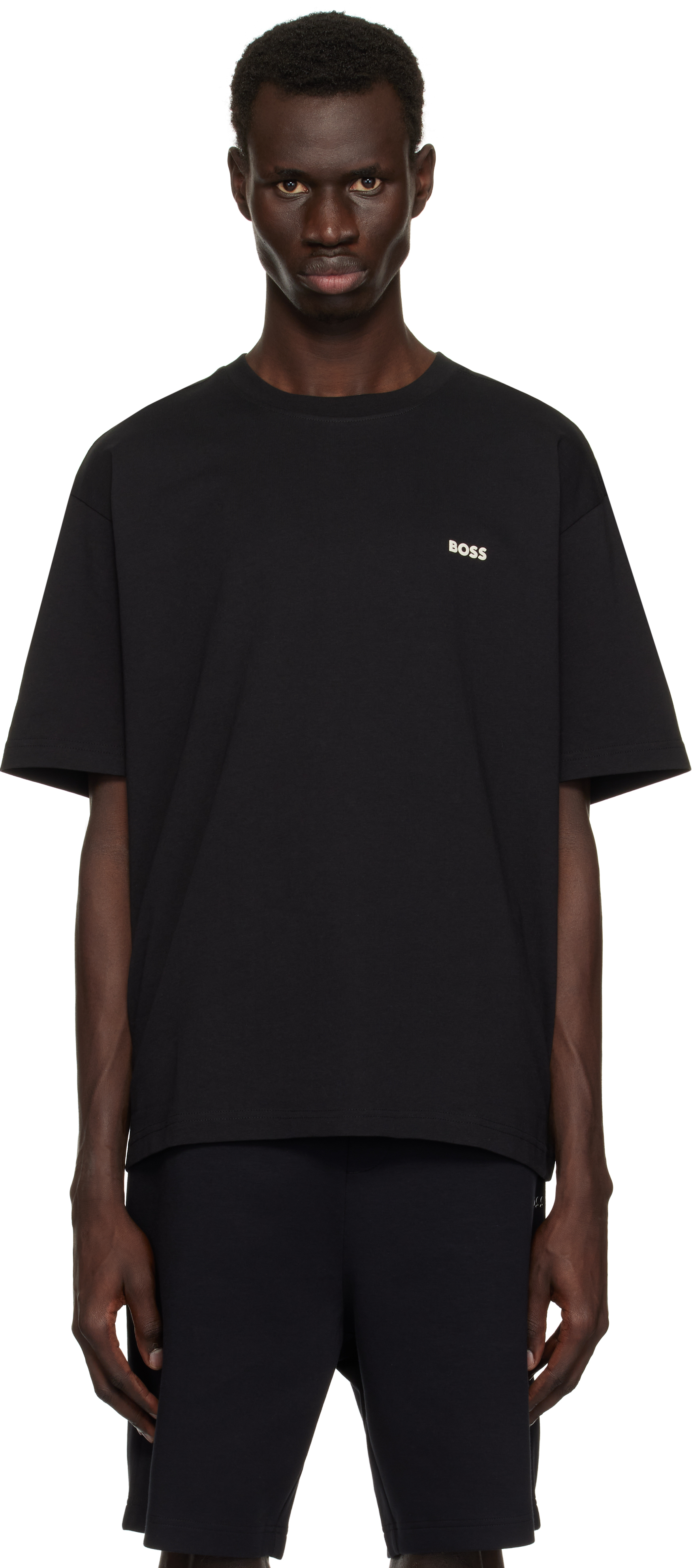 【関税込み】BOSS ブラック Seasonal Rear Print Tシャツ BOSSのブラック Seasonal Rear Print Tシャツがセール中
