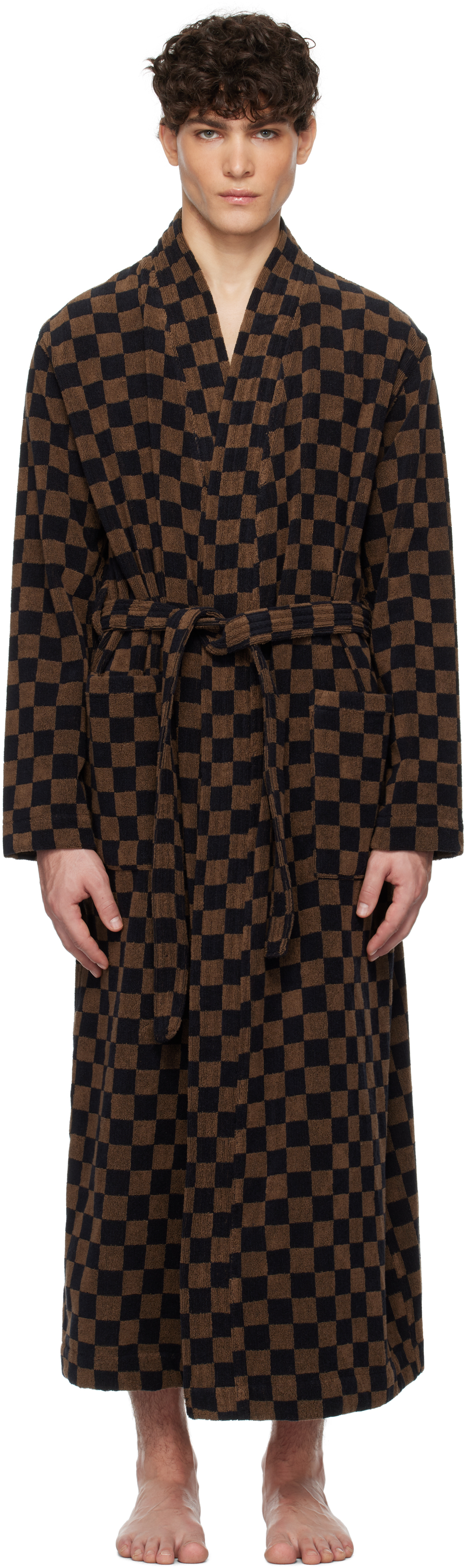 Black 
Brown Sulis Bathrobe