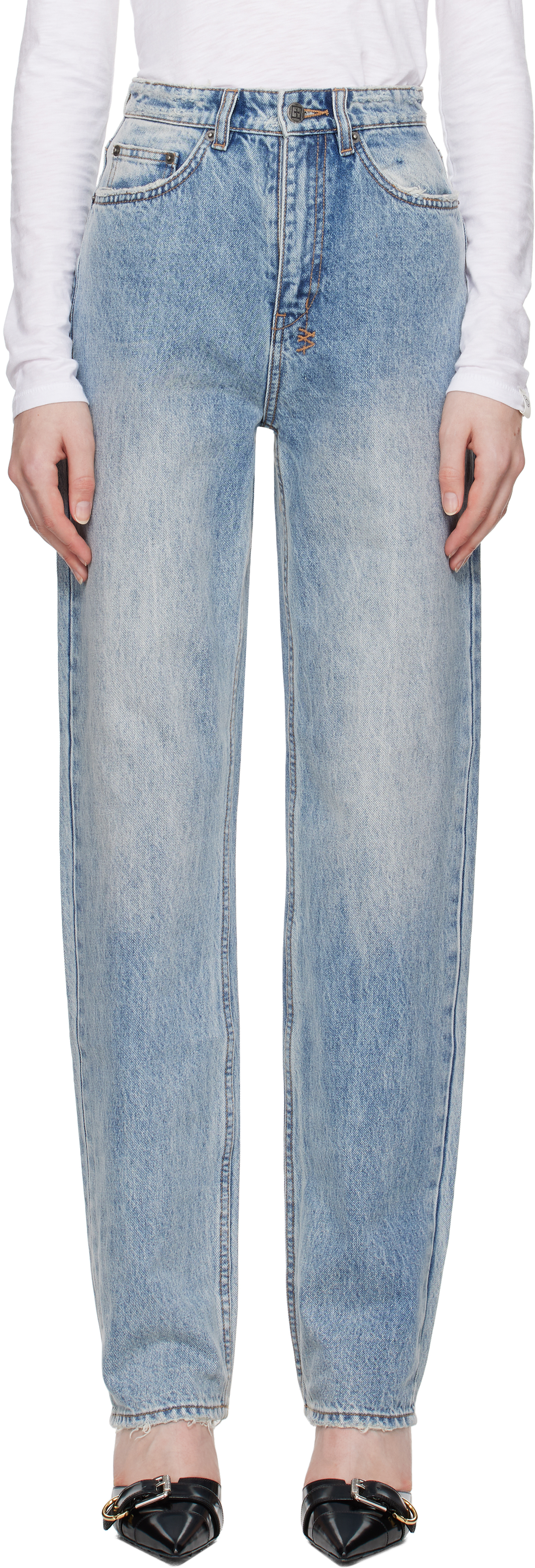 Ksubi Blue Playback Karma Jeans In Denim