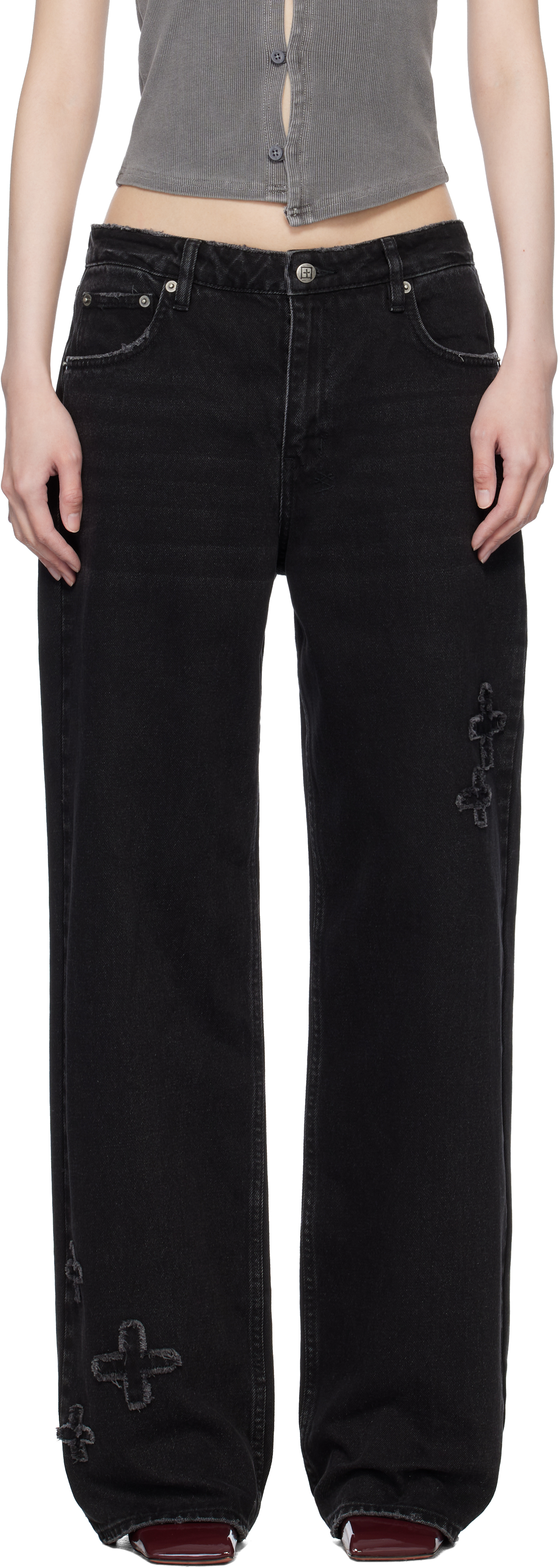 Ksubi Black Low Rider Noir Kraftwerk Jeans