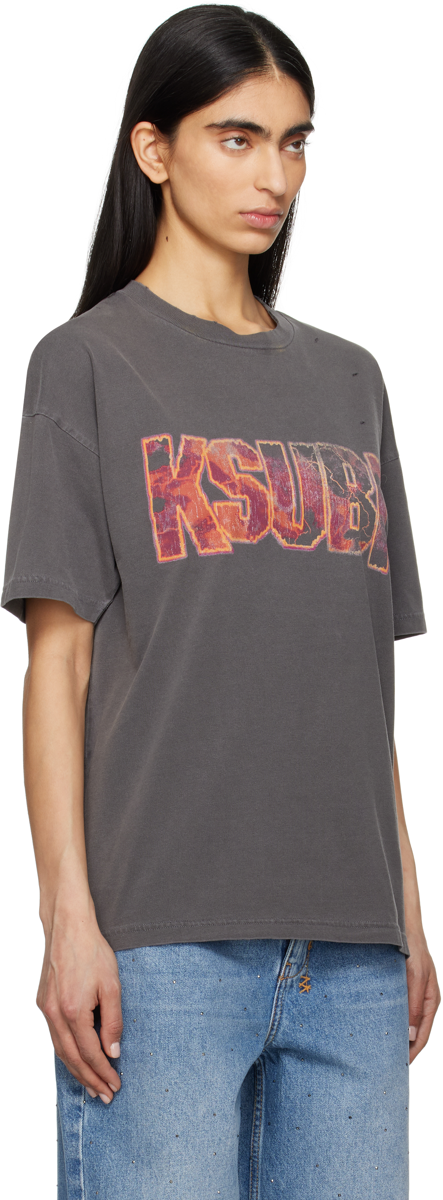 KSUBI GRAY KICKSTART OH G SHORT SLEEVE T-SHIRT