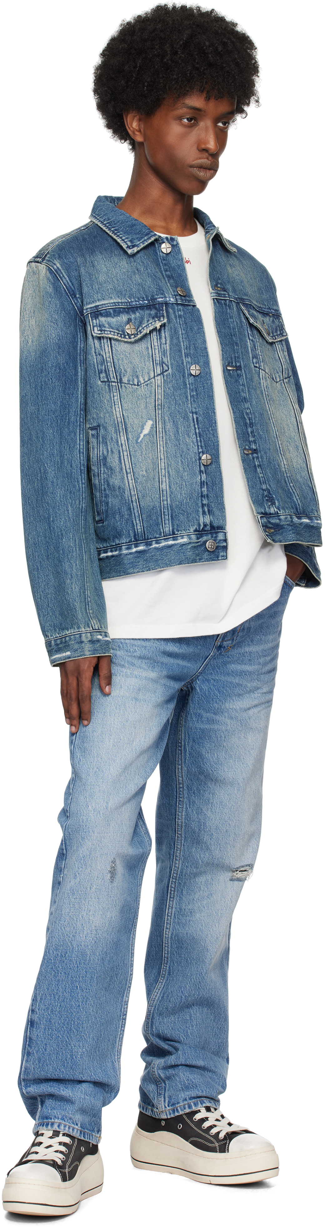 KSUBI BLUE ANTI K MAVERICK JEANS 