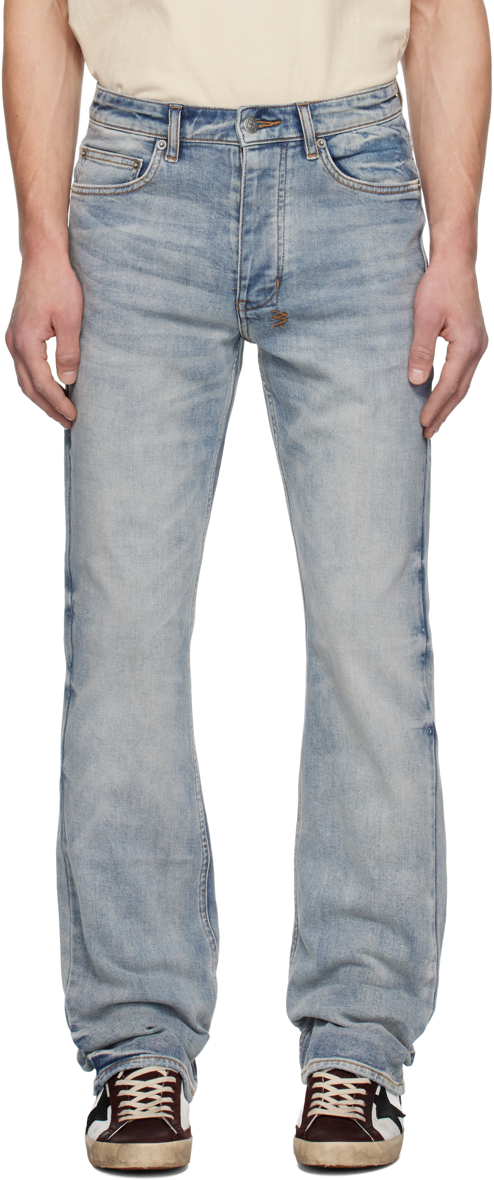 Ksubi Blue Bronko Pure Dynamite Jeans In Denim