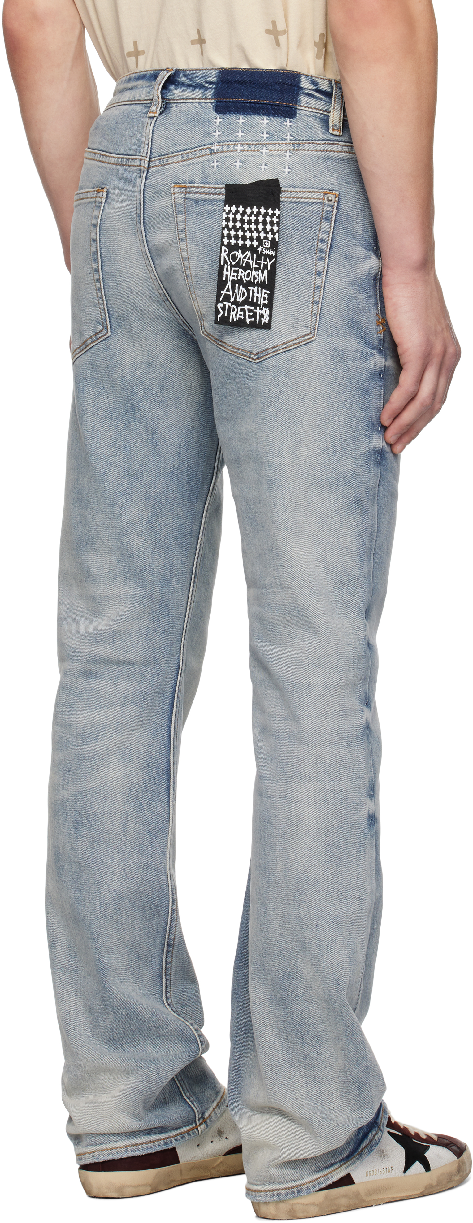 KSUBI BLUE BRONKO PURE DYNAMITE JEANS 