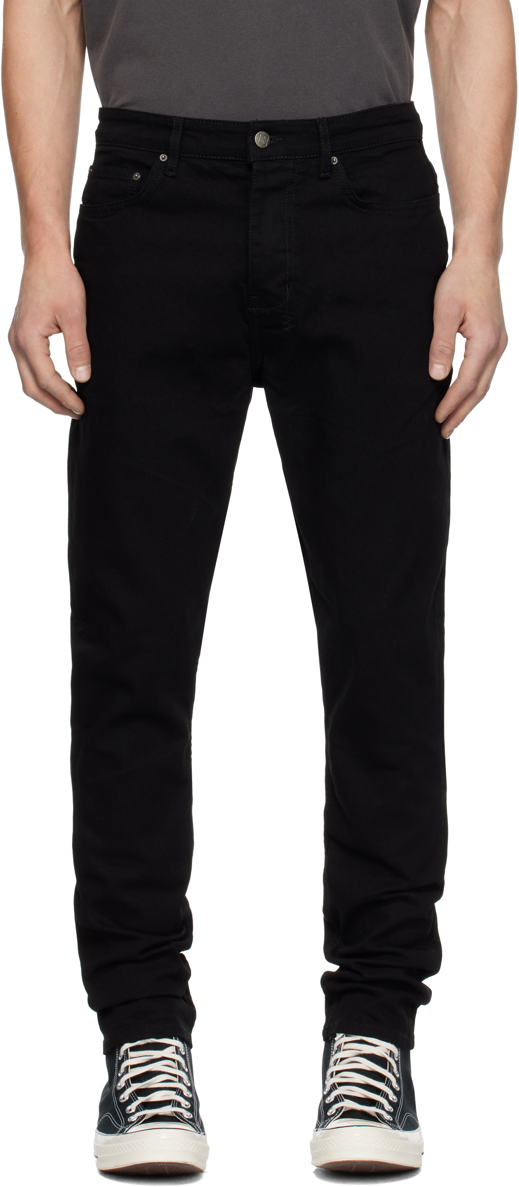 Black Wolfgang Laid Jeans