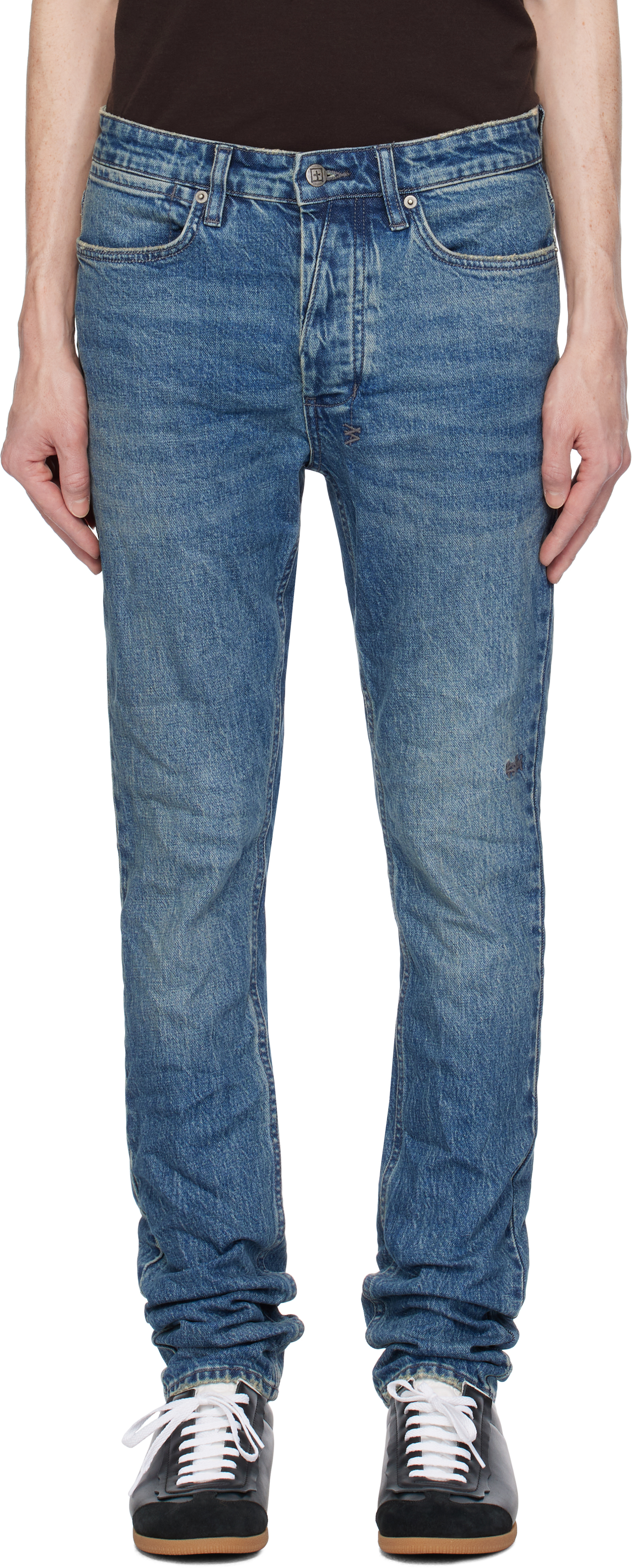 KSUBI BLUE VAN WINKLE MIDS JEANS 