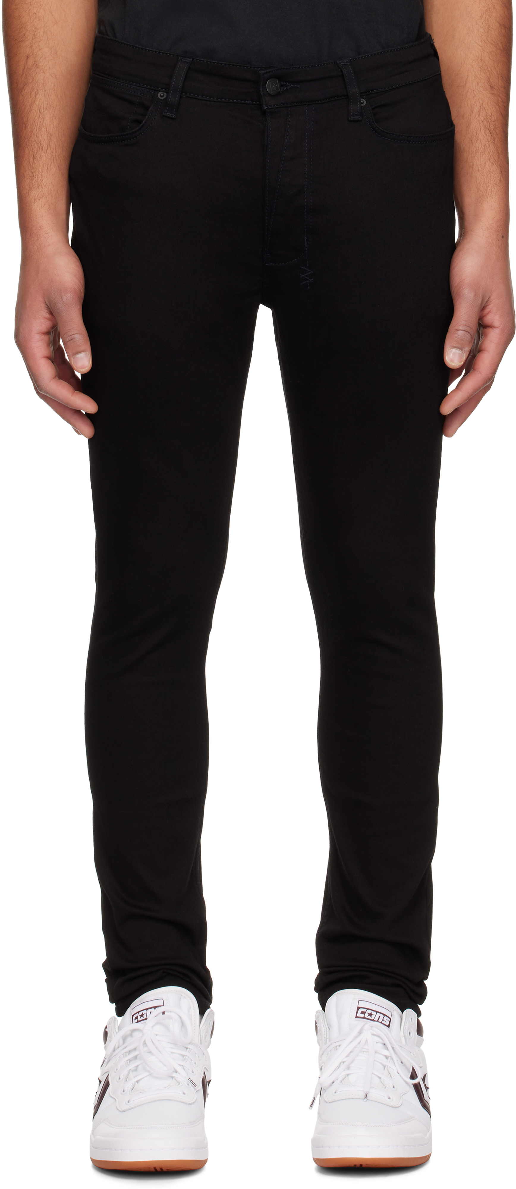 Ksubi: Black Van Winkle Rebel Jeans | SSENSE Ksubi: Black Van Winkle Rebel Jeans | SSENSE