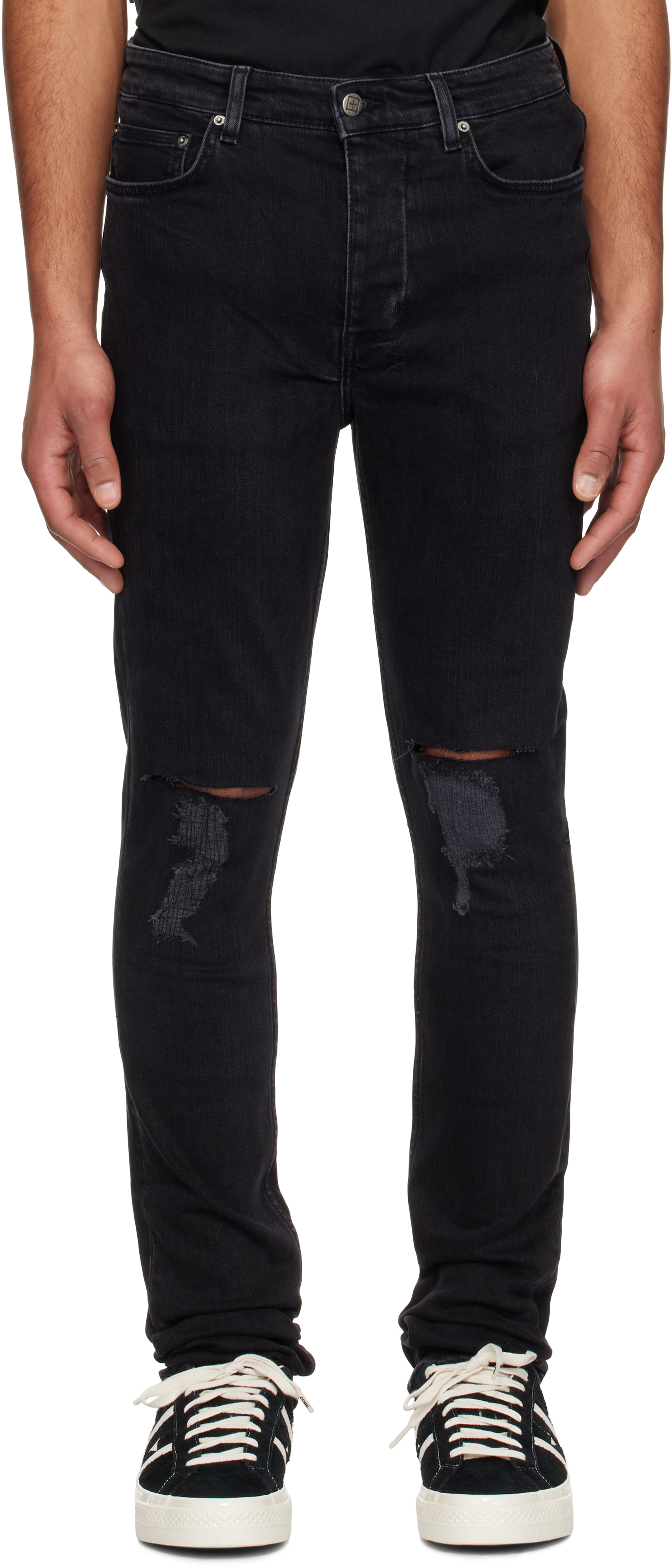 Black Chitch Krow Krushed Jeans