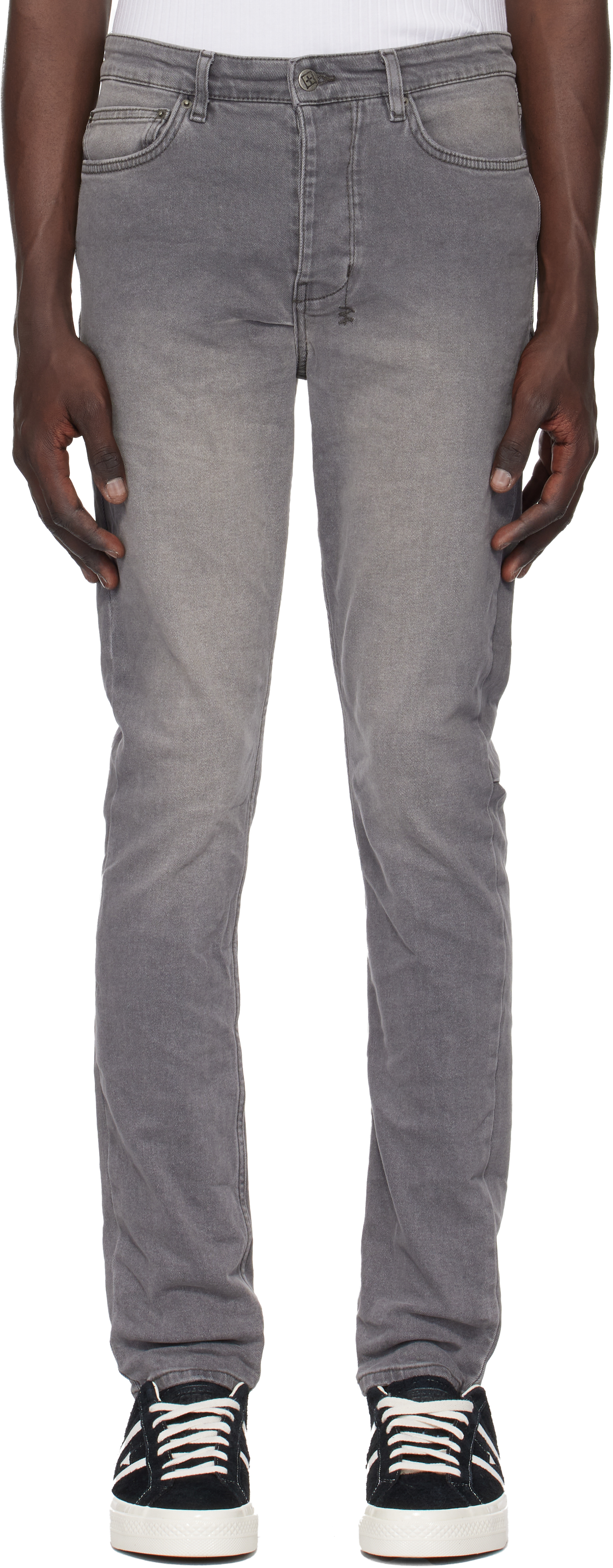 ◆KSUBI◆ Chitch Prodigy スリムフィット デニムジーンズ Grey ◇KSUBI◇Chitch Prodigy Trashed スリムフィットデニムジーンズ