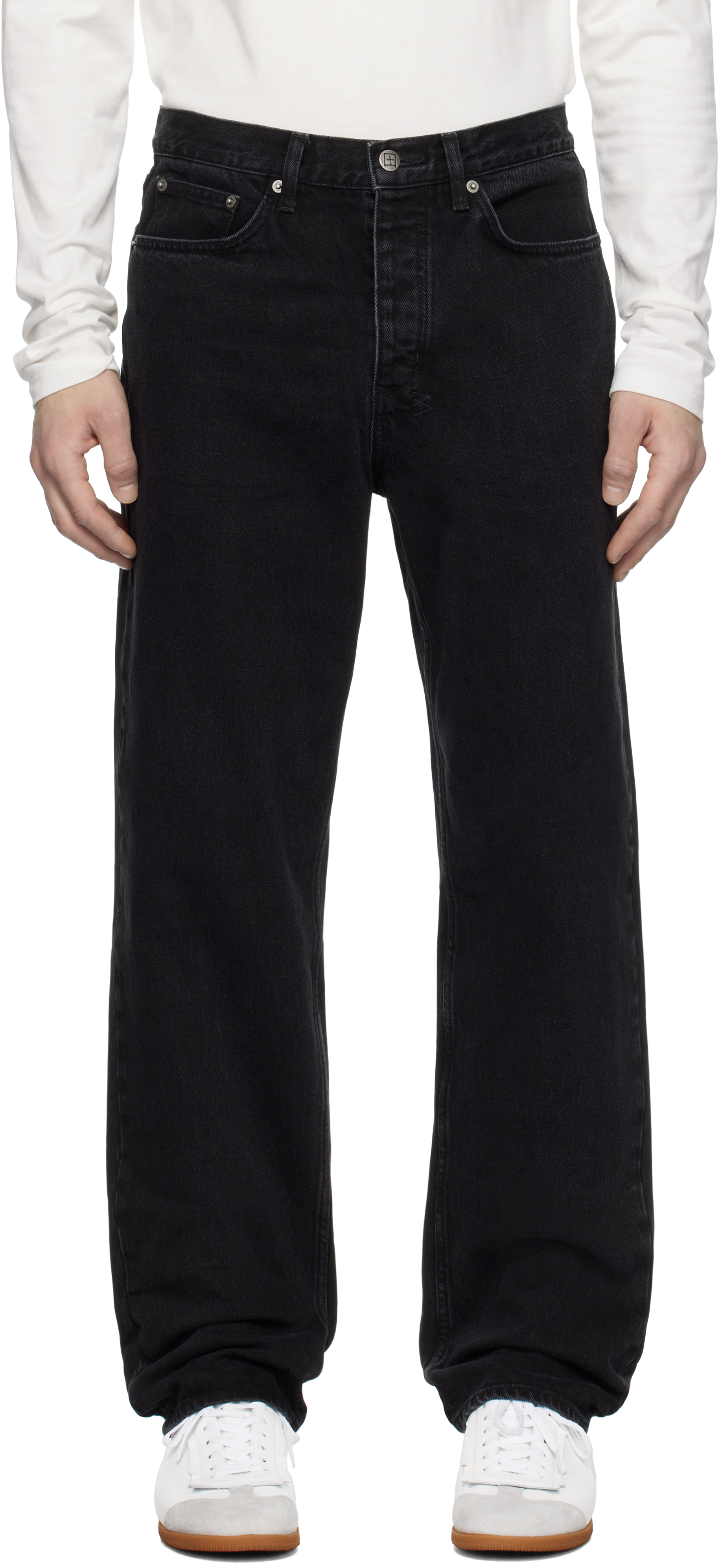 Shop Ksubi Black Anti K Noir Jeans