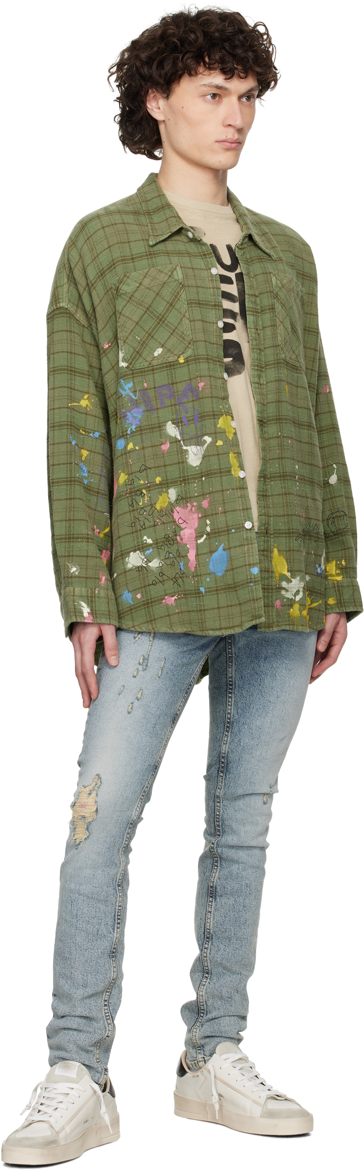 KSUBI BLUE VAN WINKLE JEANS 