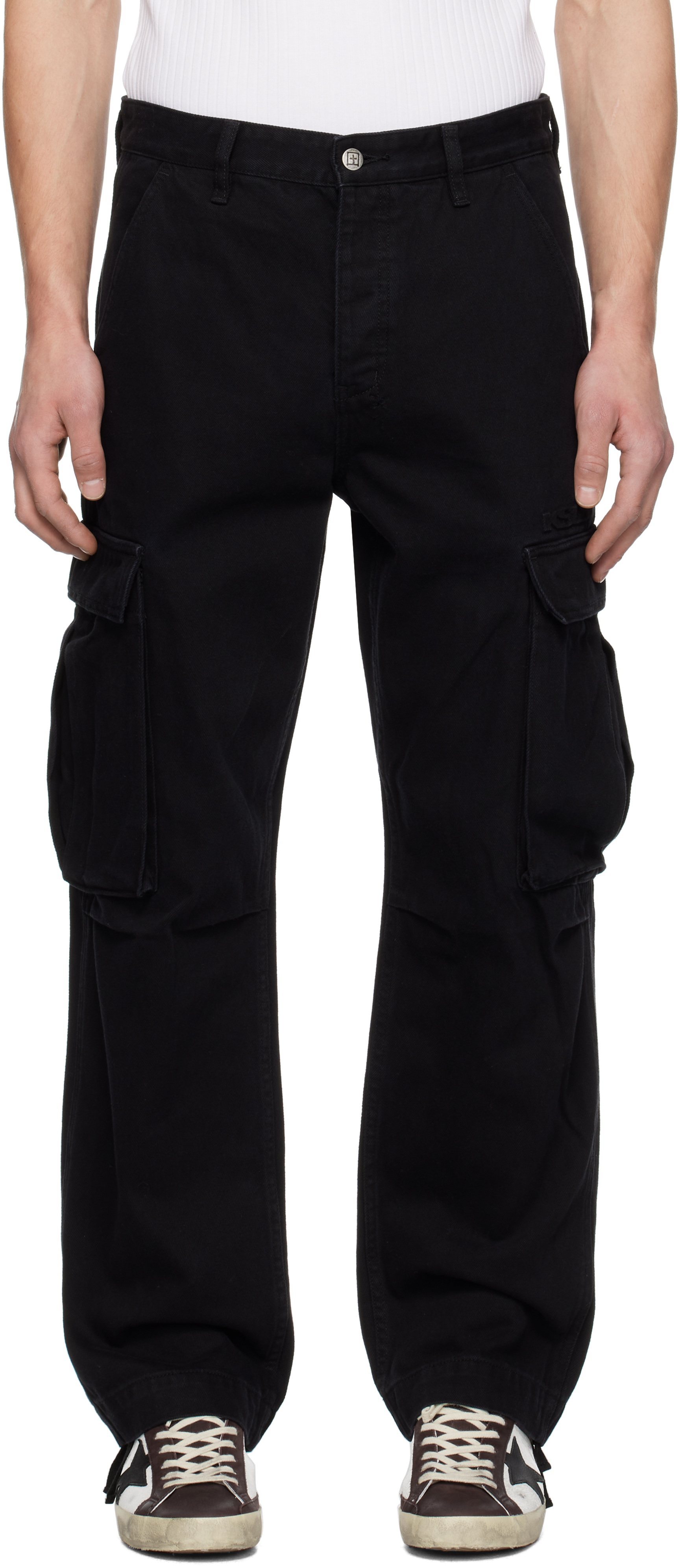 Black Sott Fugitive Cargo Pants