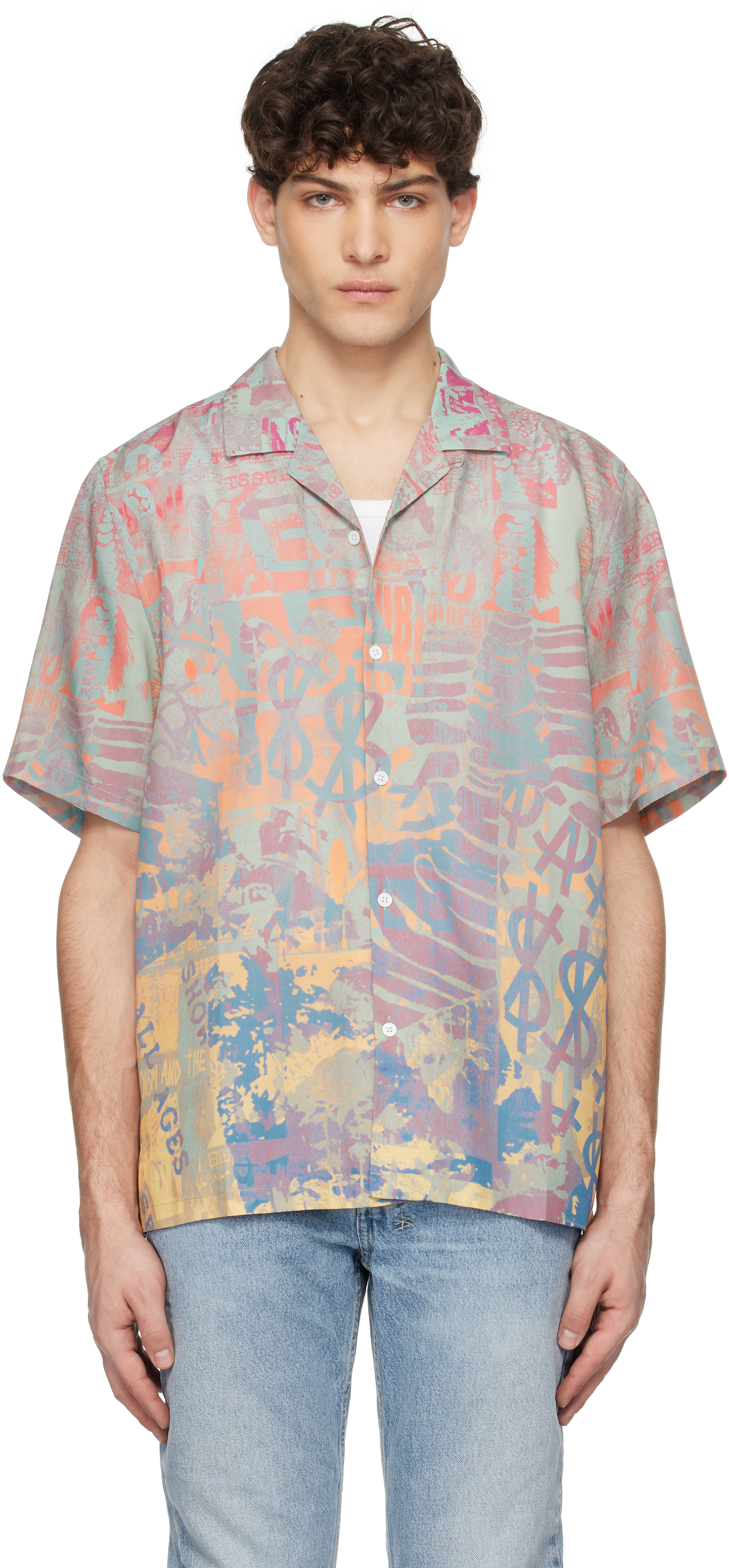 Multicolor Ikon Mania Resort Shirt