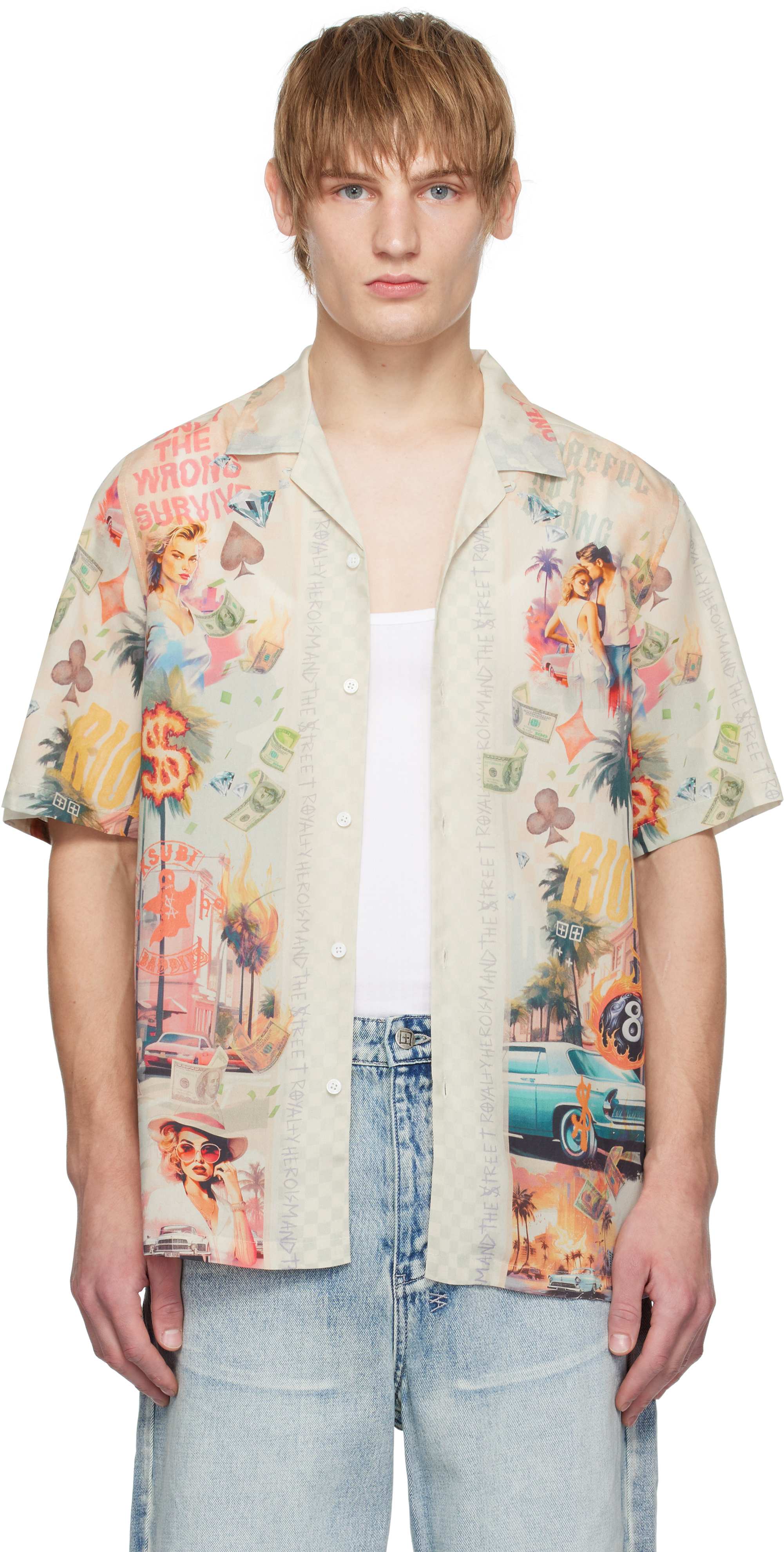 Multicolor World Order Resort Shirt