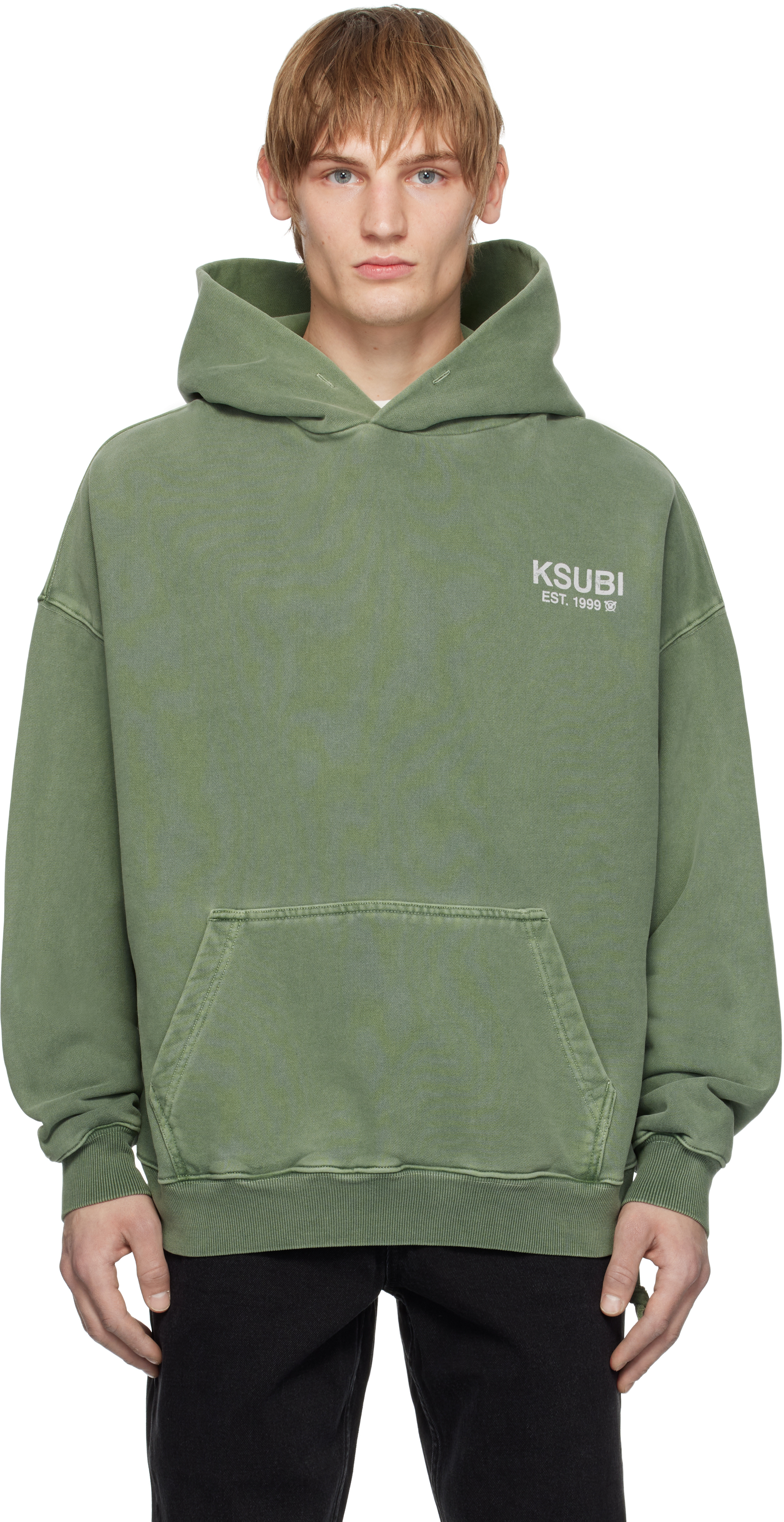 【関税込み】Ksubi グレー Global Ekcess フーディ Ksubi メンズ フーディ & ジップアップ | SSENSE 日本